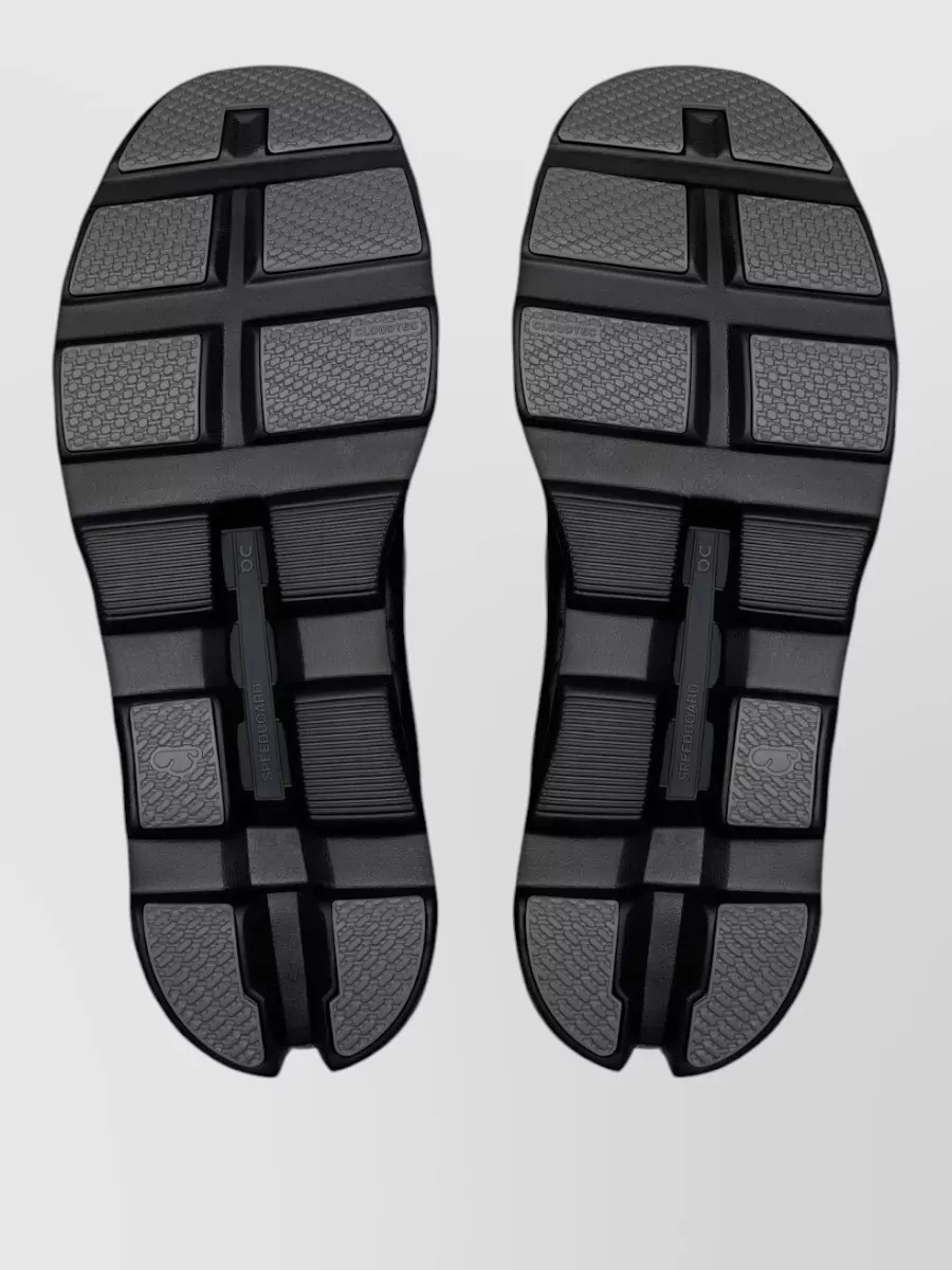 On Cloudmonster Mesh Upper Rubber Outsole Sneakers