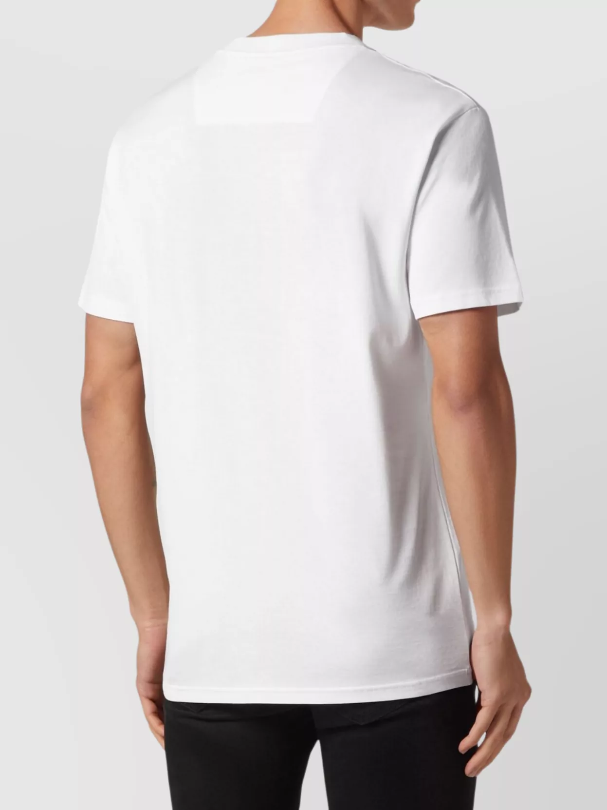 Philipp Plein Crew Neck Graphic Print Short Sleeves