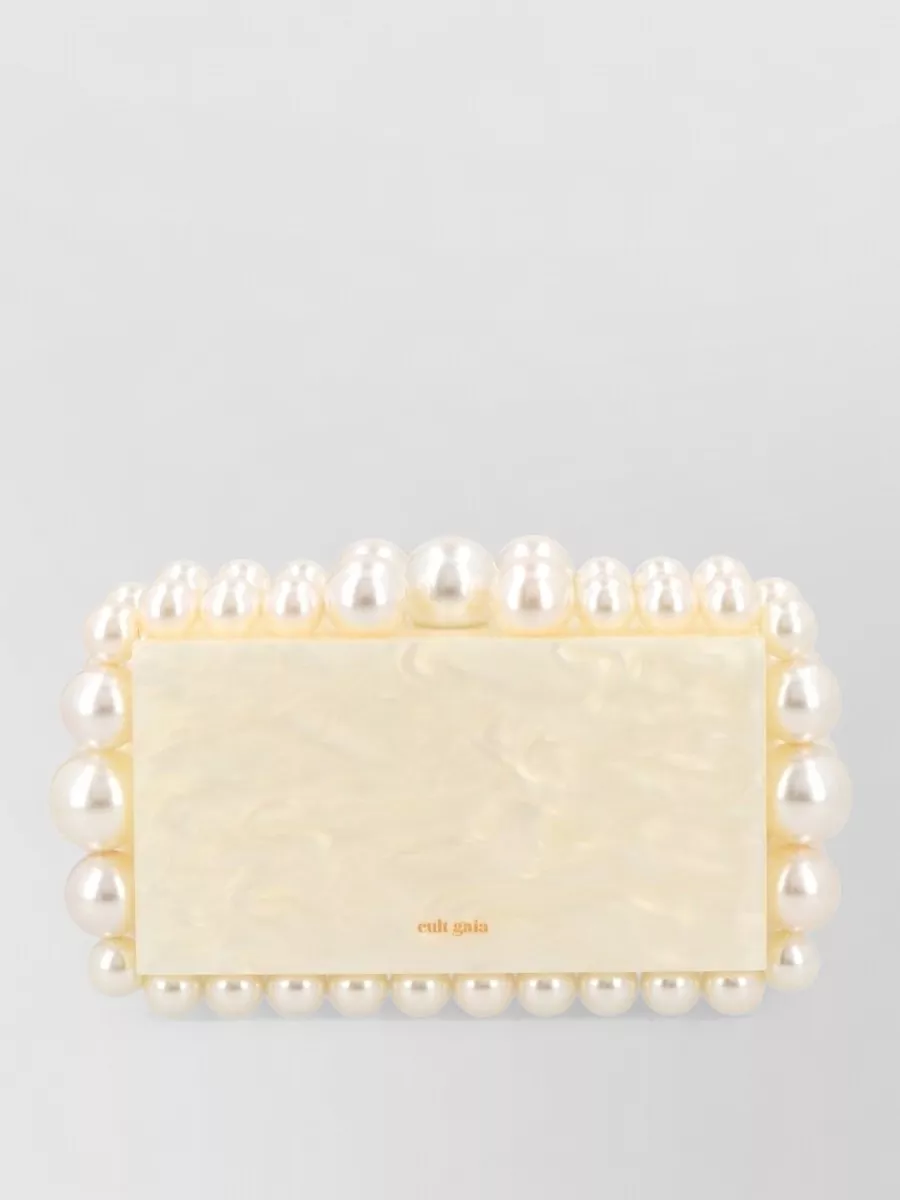 Cult Gaia acrylic clutch