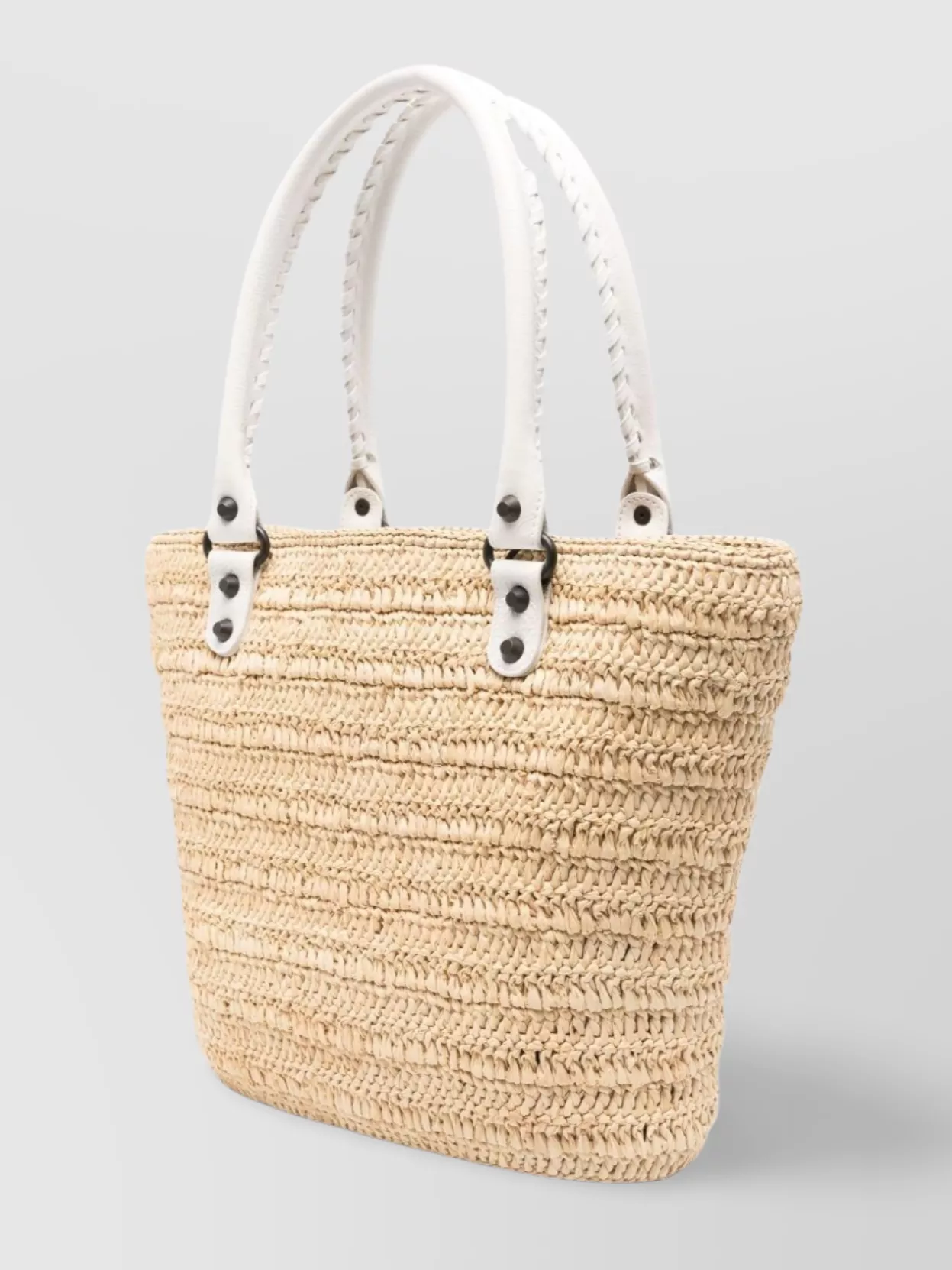 Balenciaga Shoulder Bags With Contrast Stitching And Metal Hardware