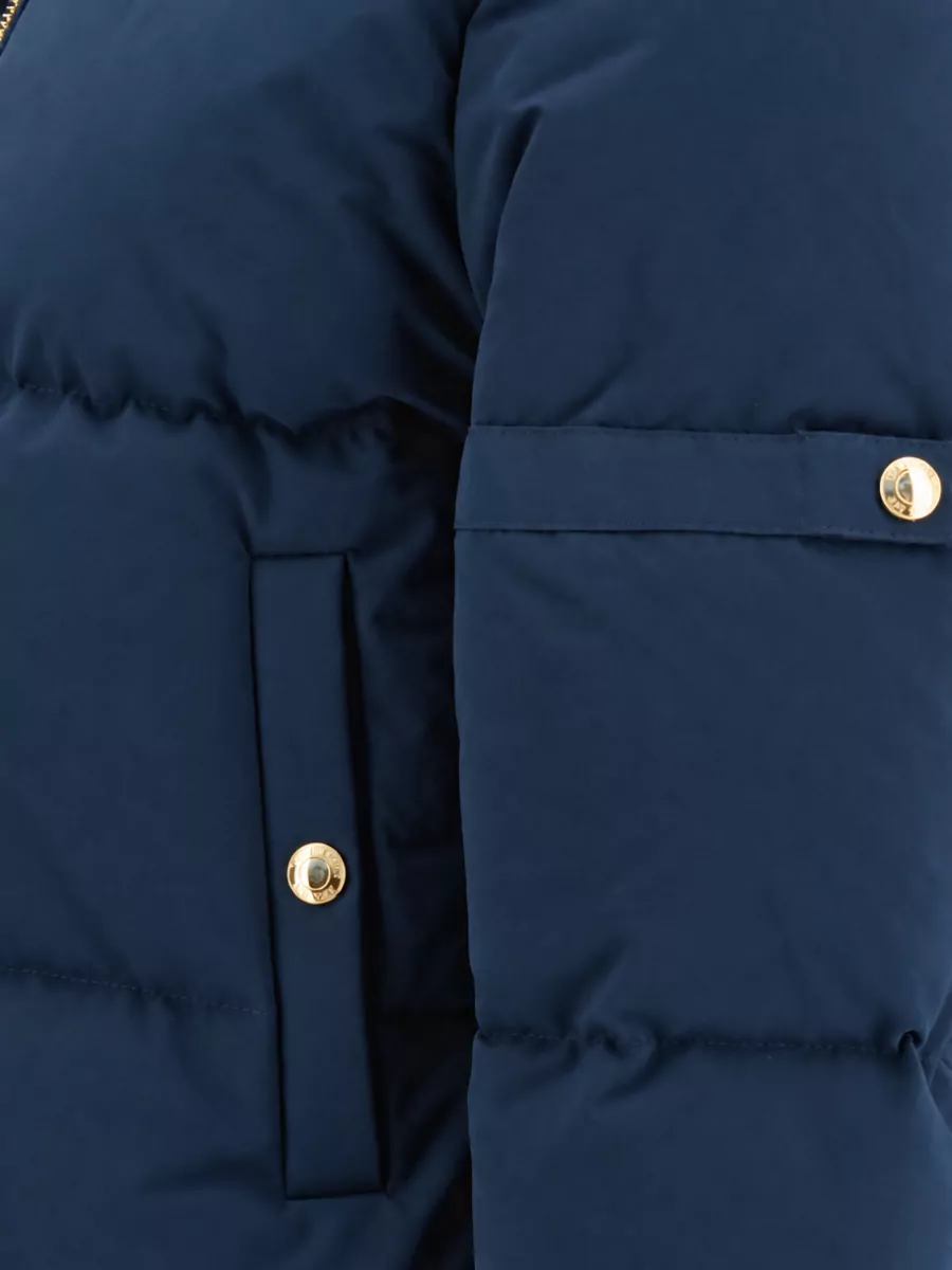 Thom Browne Waxed Hooded Puffer Jacket