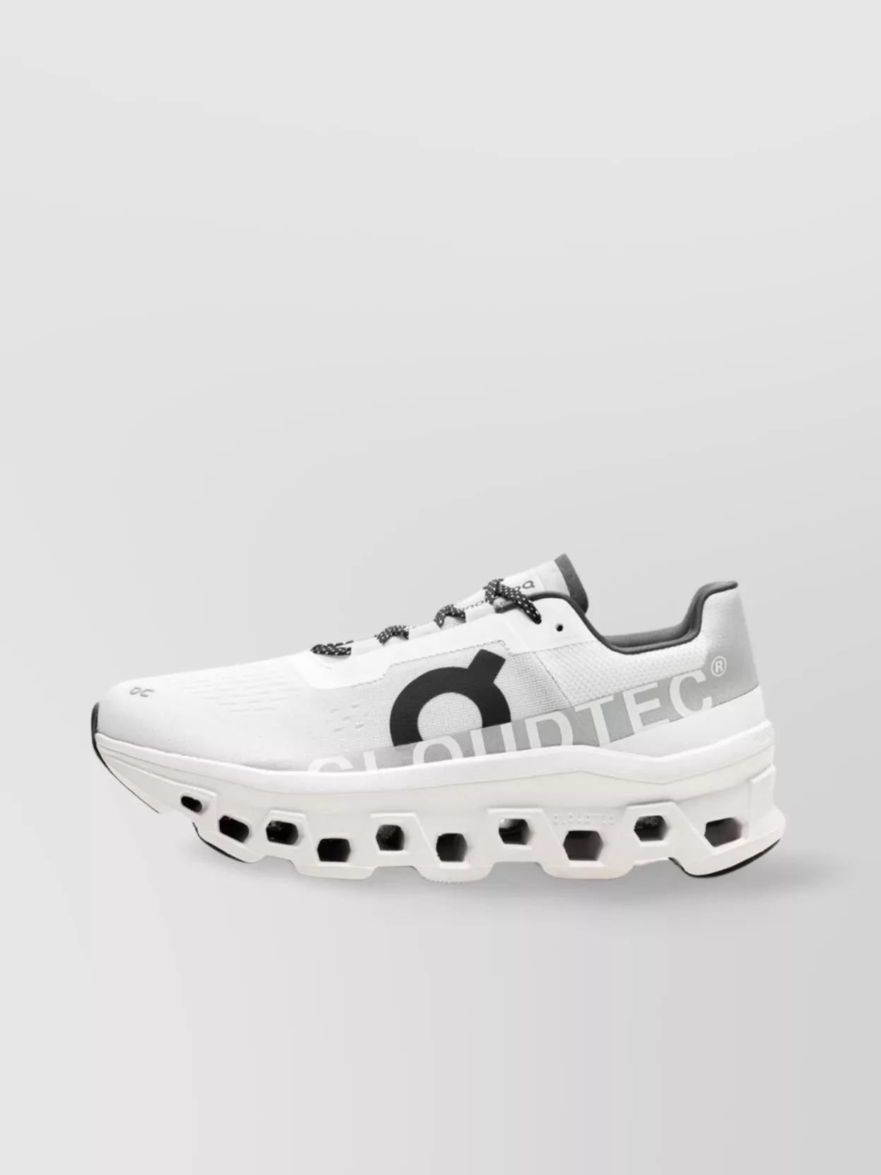 On Round Toe Mesh Upper Sneakers