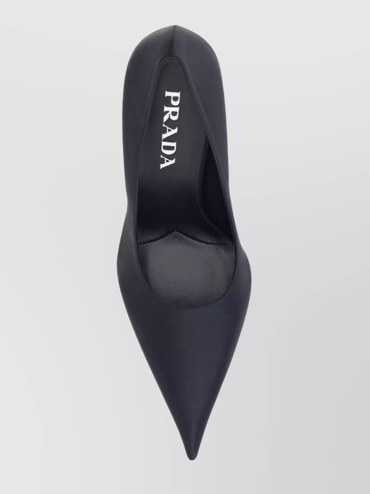 Prada Luxe Silk Satin Stiletto Pumps