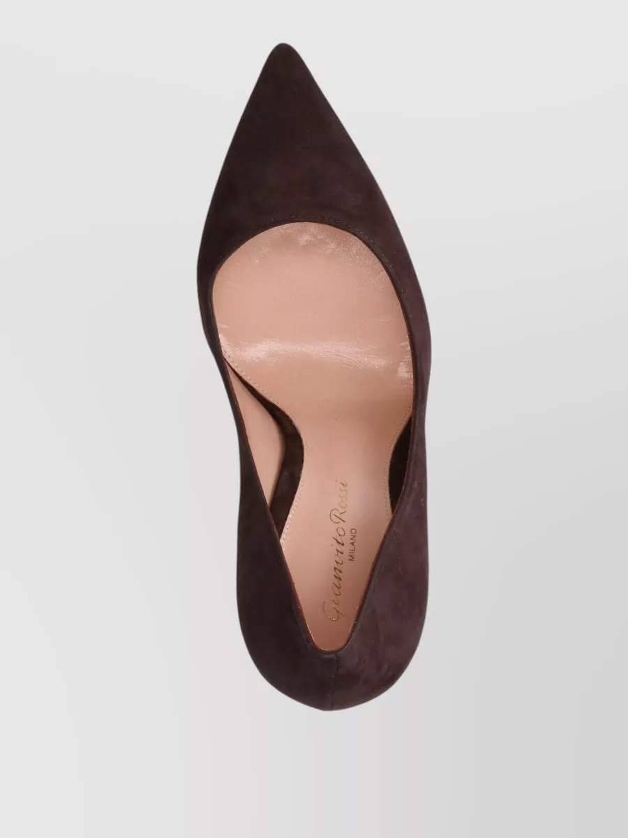 Gianvito Rossi Suede Leather High Heel Pumps