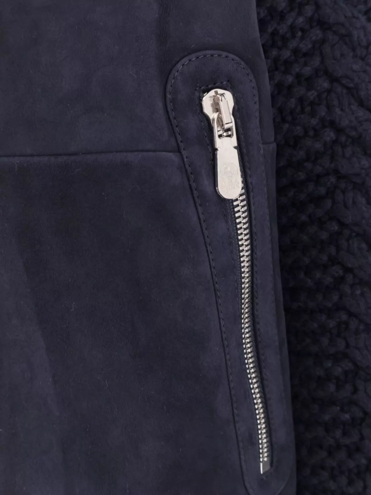 Brunello Cucinelli Padded Jacket With Sheepskin And Cashmere