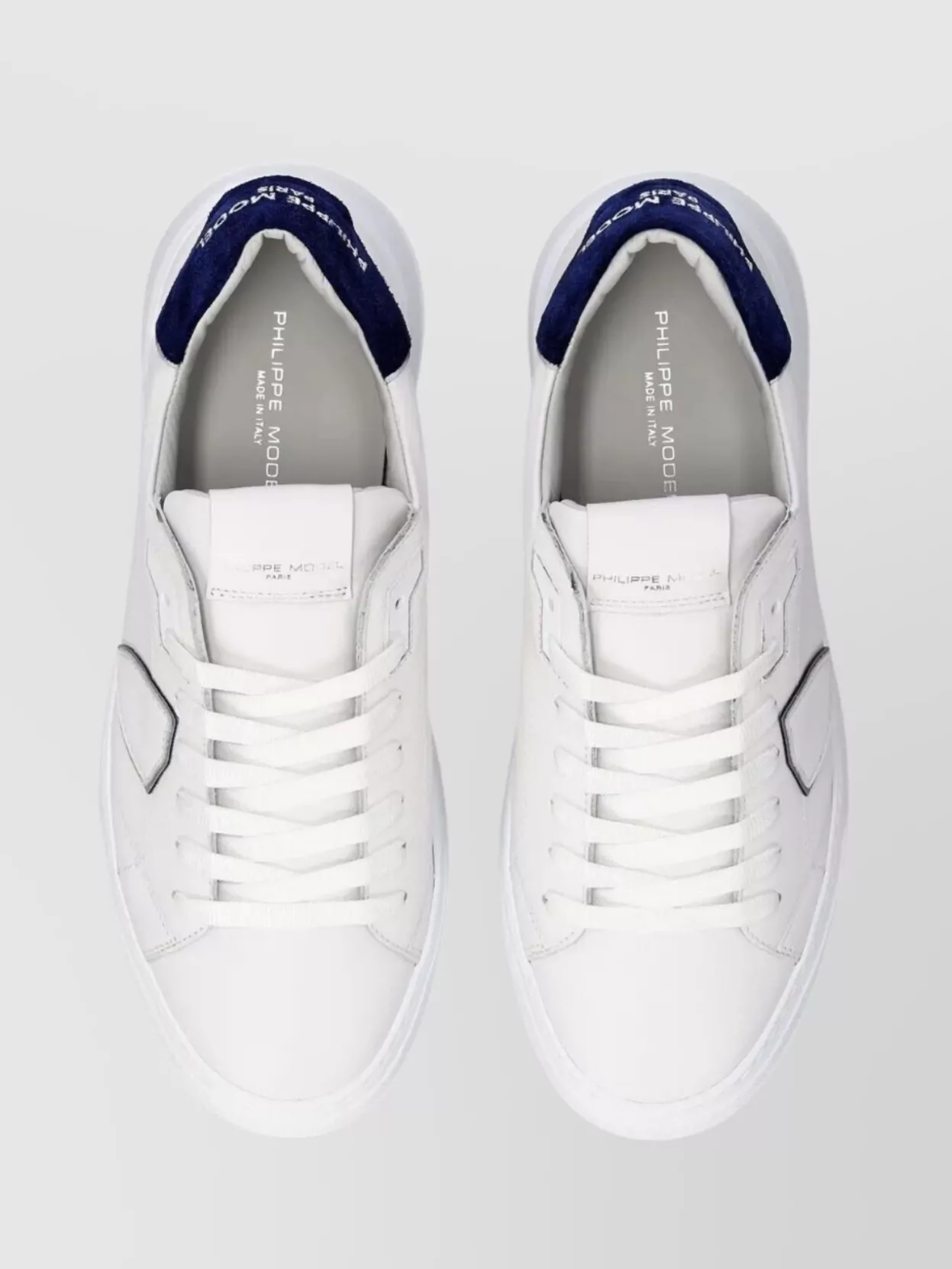 Philippe Model Low Top Sneakers With Contrasting Heel Tab