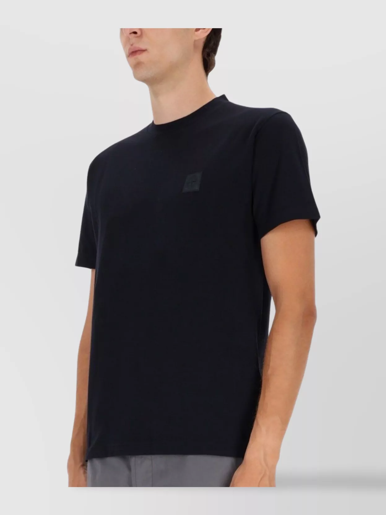 Stone Island Crew Neck Short Sleeve Relaxed Fit T-Shirt