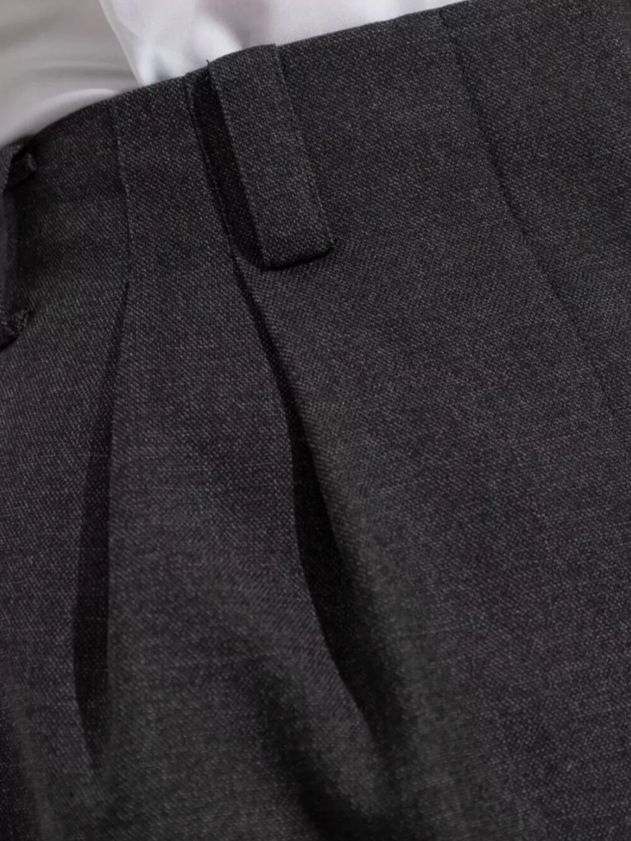 Givenchy Wool Trousers With Elasticated Waistband And Pleated Design