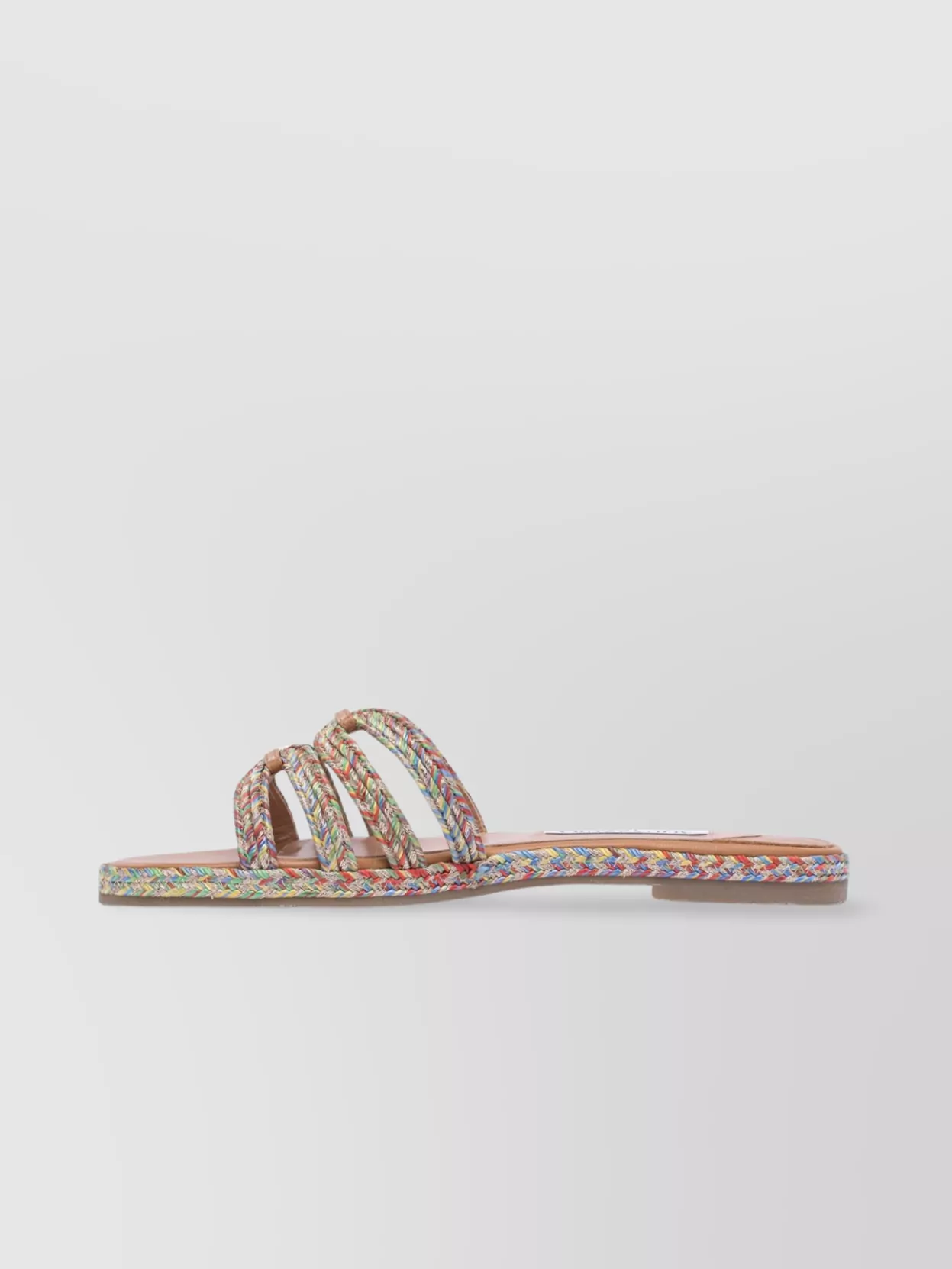 Aquazzura Woven Straps Flat Sole Open Toe Sandals