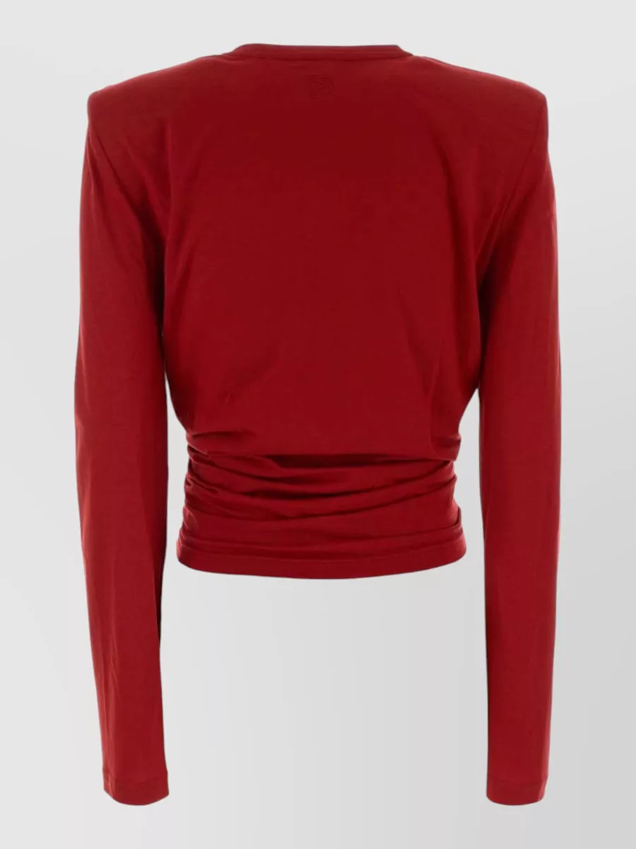Magda Butrym Cotton Blend T-Shirt