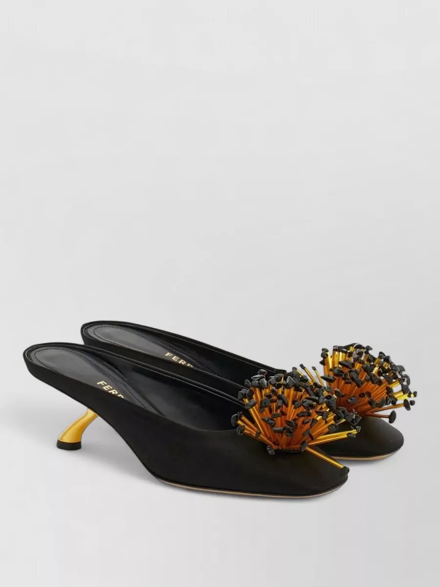Ferragamo satin mules