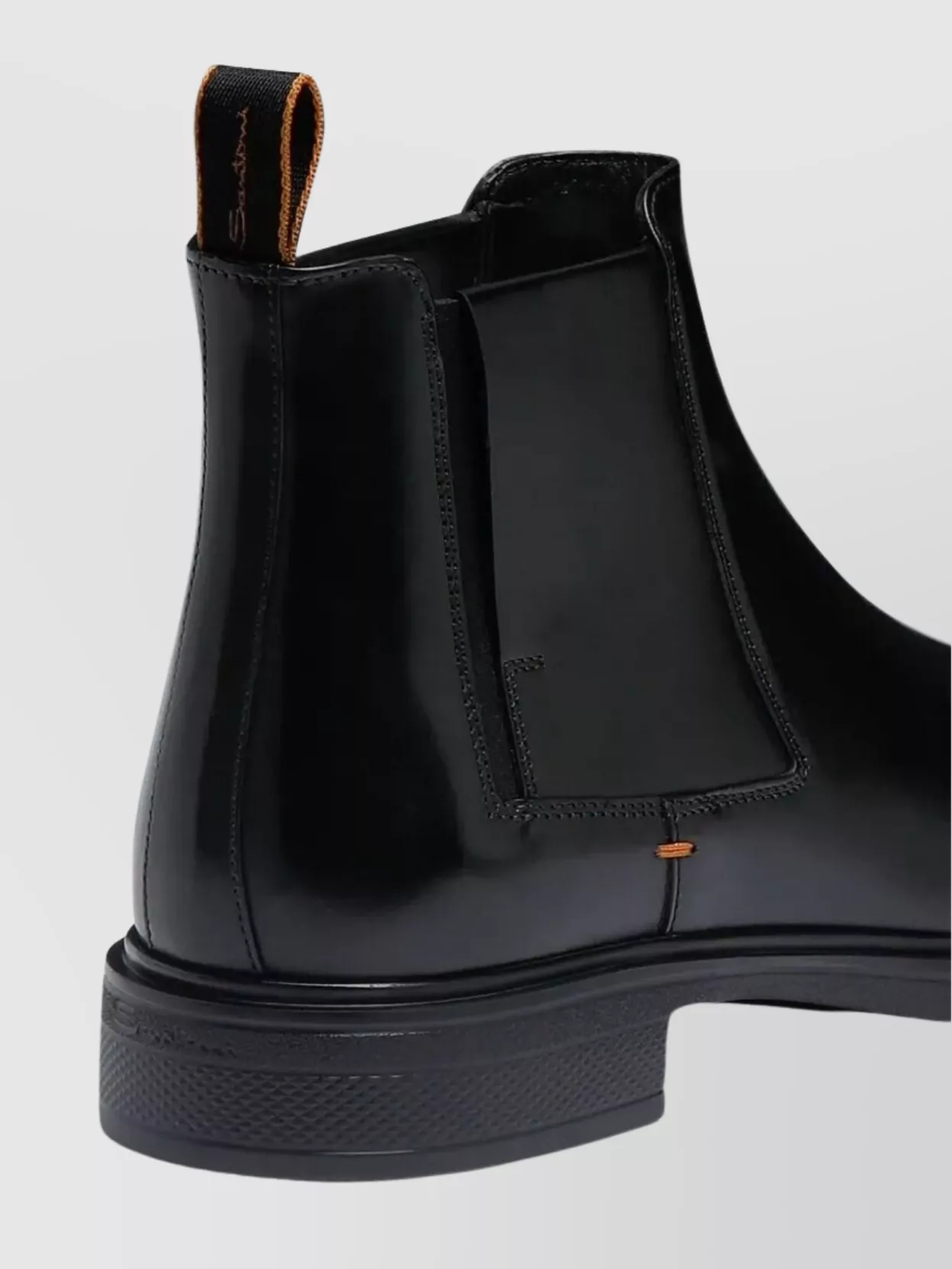 Santoni "Practical" Pull-On Ankle Boots