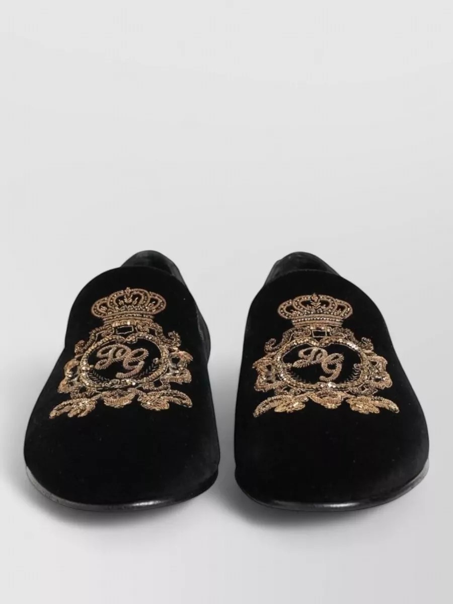 Dolce&Gabbana velvet loafers