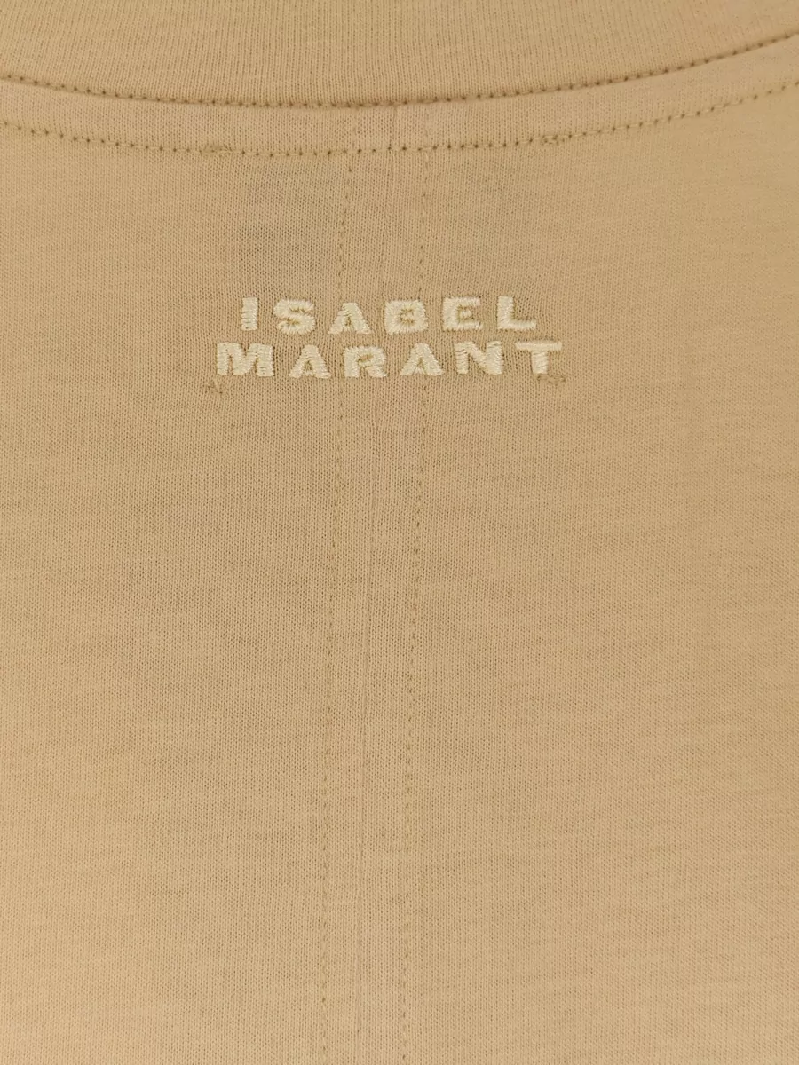 Isabel Marant Short Sleeve Crew Neck Womens Top