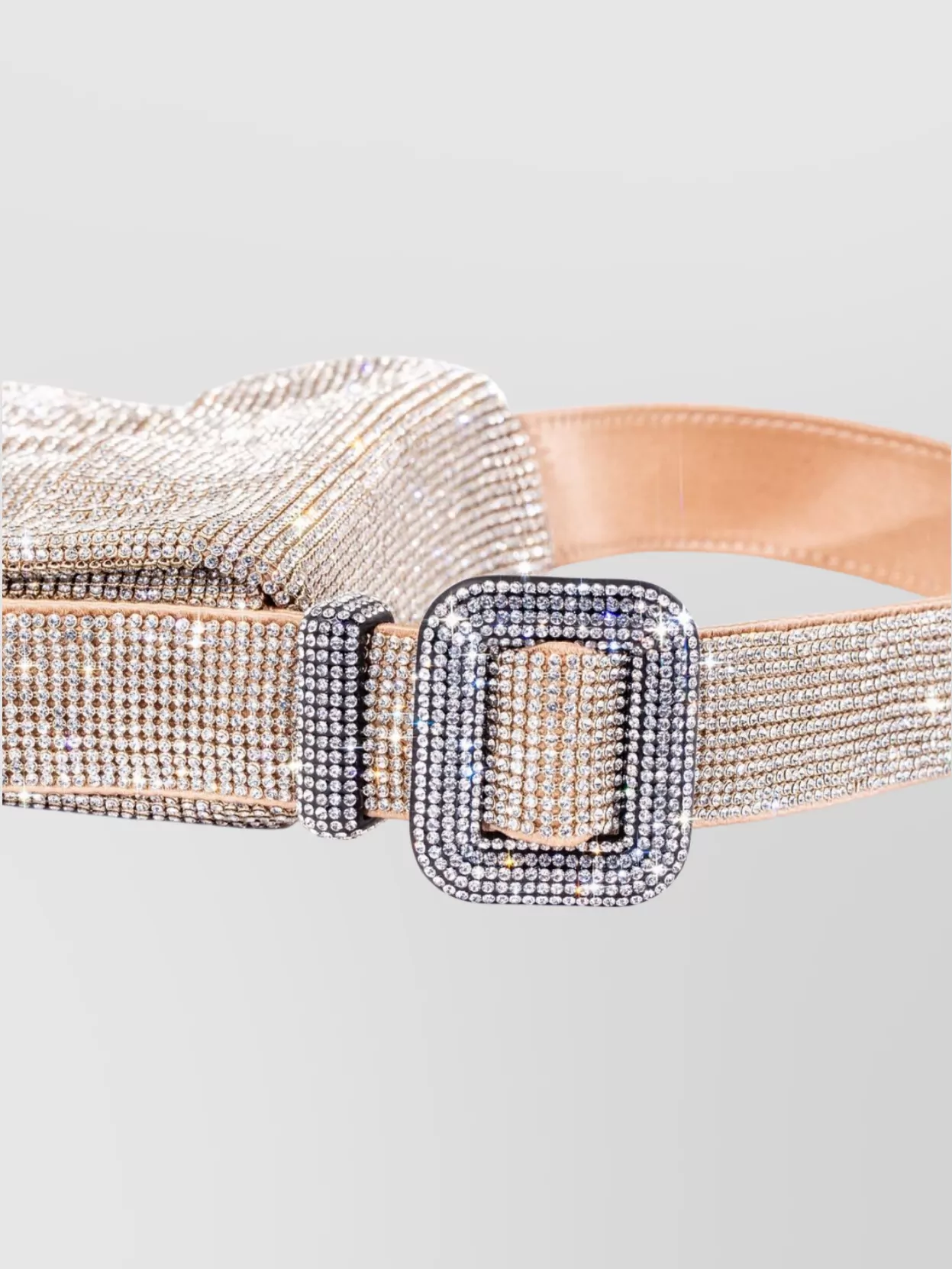 Benedetta Bruzziches Sparkling Strap Clutch Bag