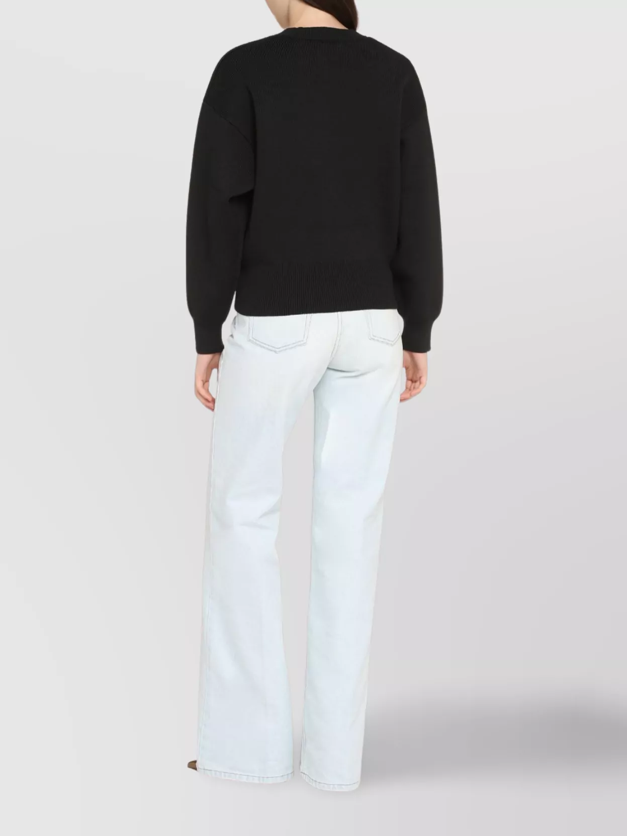 Isabel Marant Étoile Isabel Marant Etoile Ailys Cotton Blend Crew-neck Sweater