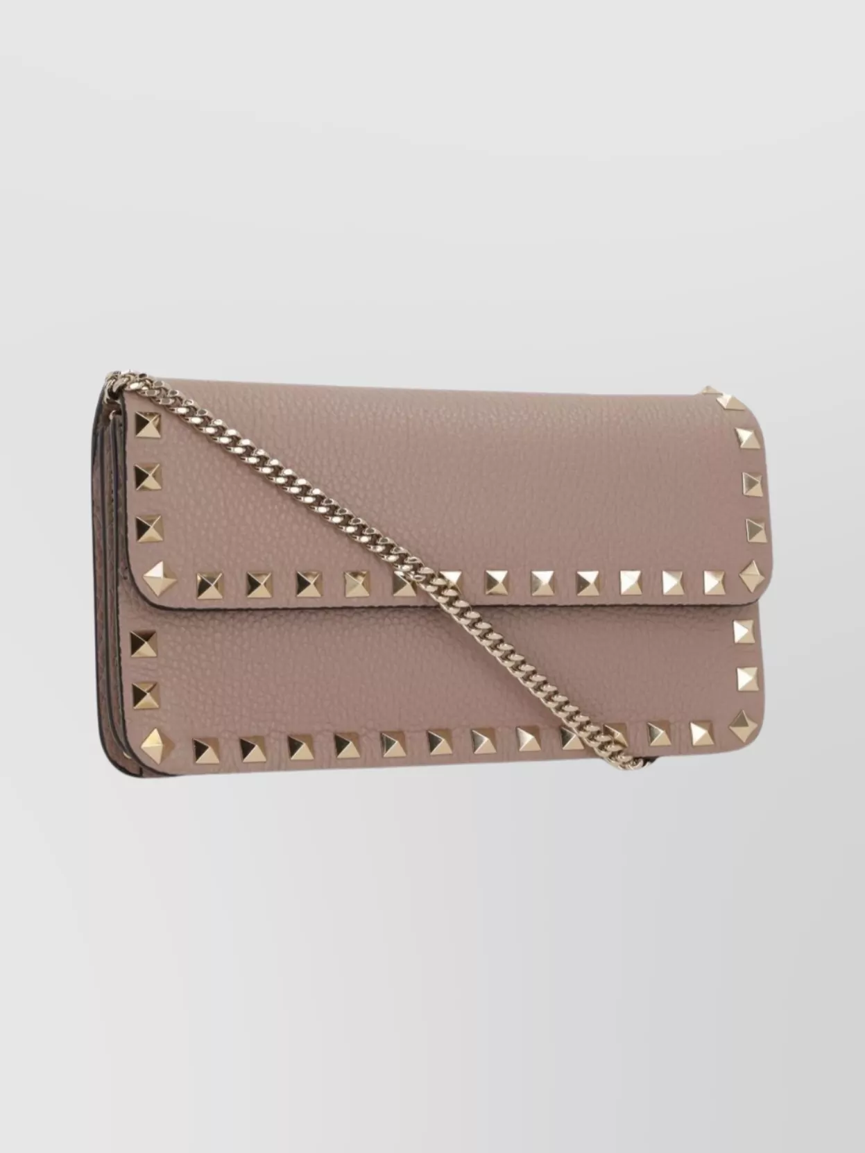 Valentino Garavani Shoulder Bag With Chain Strap And Studs