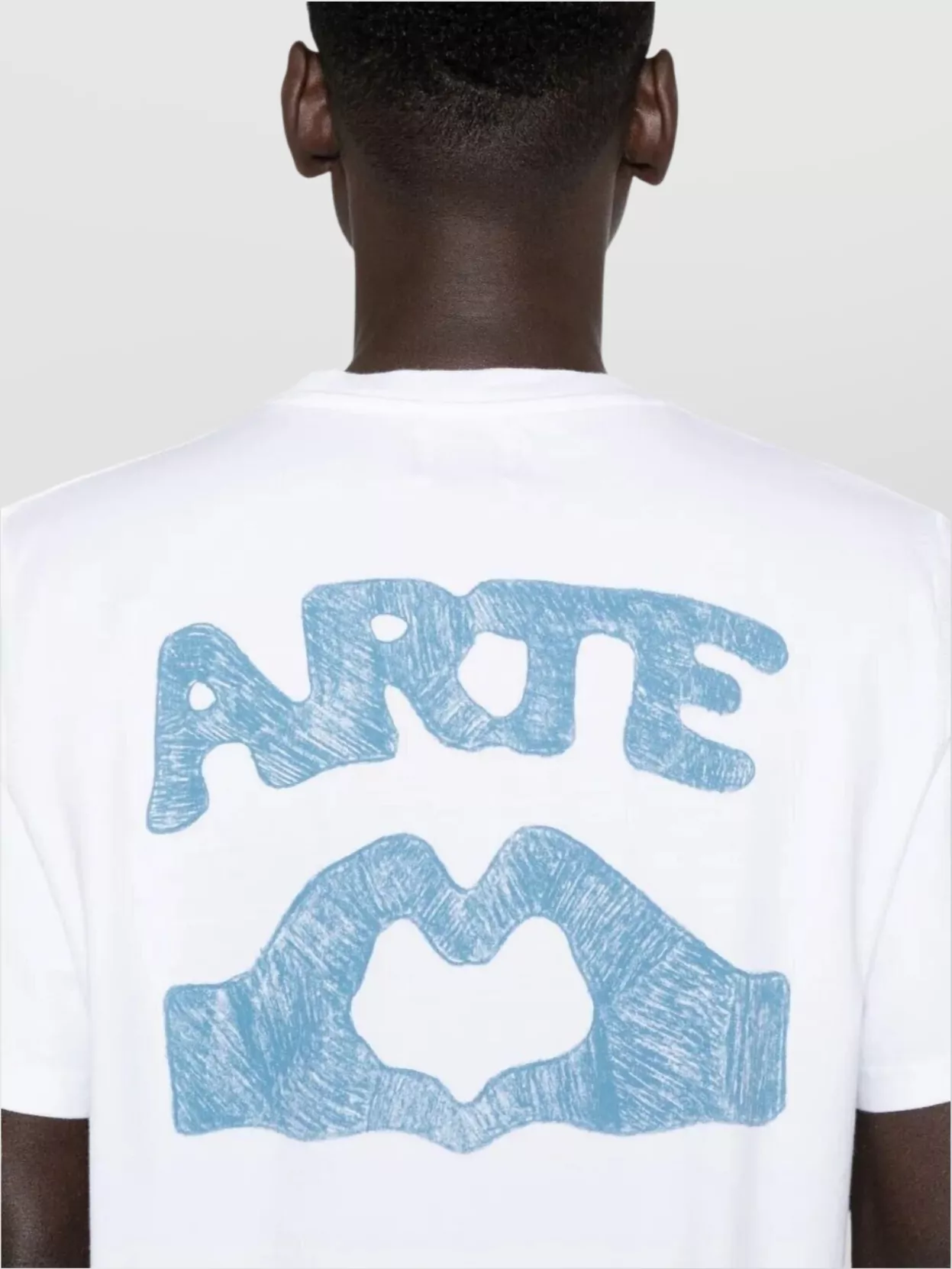 Arte Antwerp Graphic Back Print Crew Neck T-Shirt