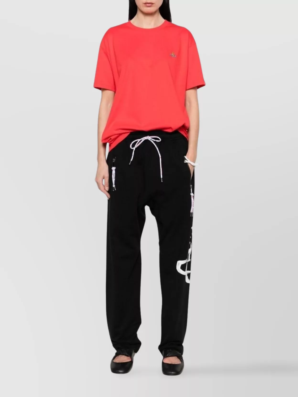 Vivienne Westwood Straight Graphic Print Trousers Unisex