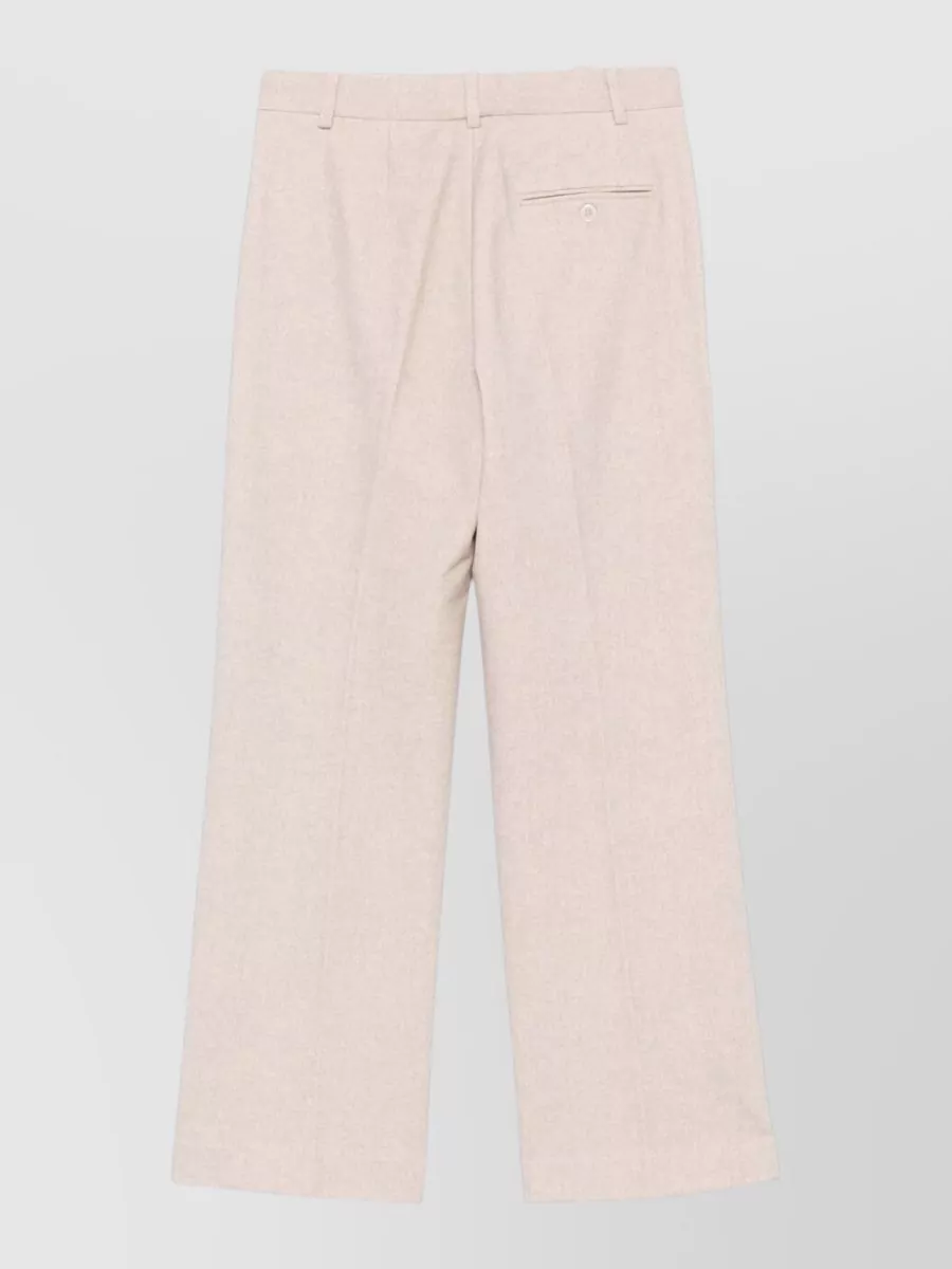 Circolo 1901 Mid-Rise Straight-Leg Cotton Trousers