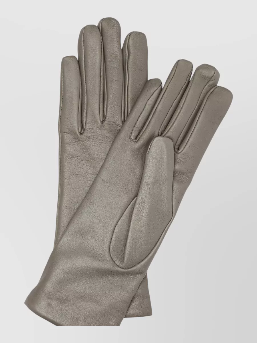 Restelli leather gloves