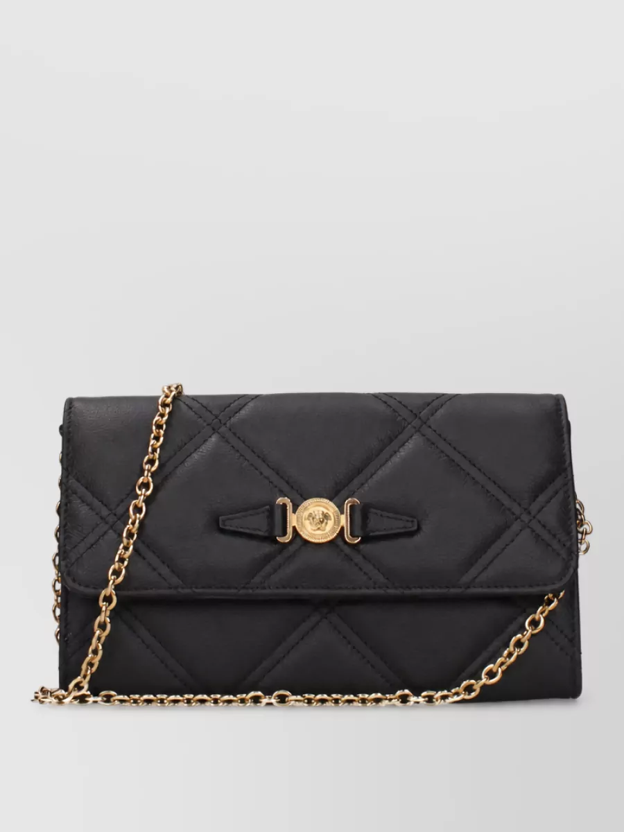 Versace leather shoulder bag