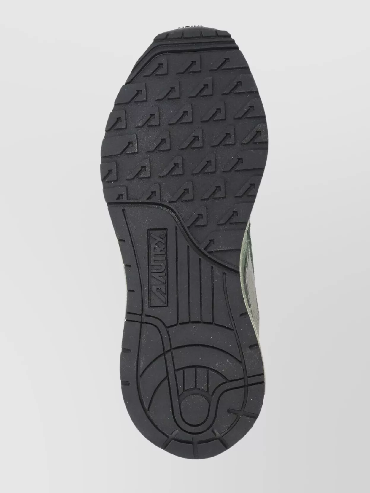 Autry Reelwind Metallic-panel Suede Sneakers In Green