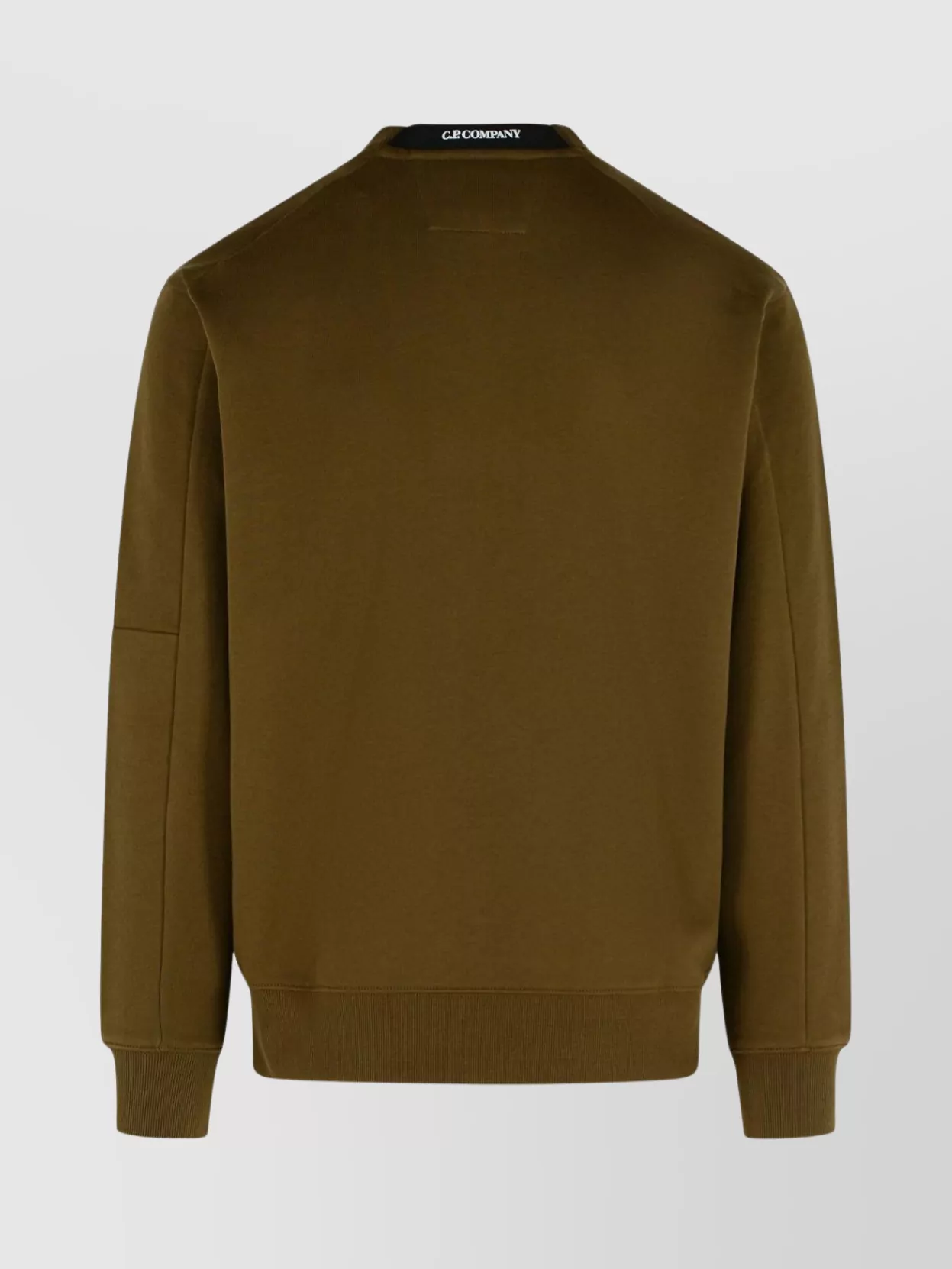 C.p. Company Raised Cotton Sweatshirt Arm Pocket