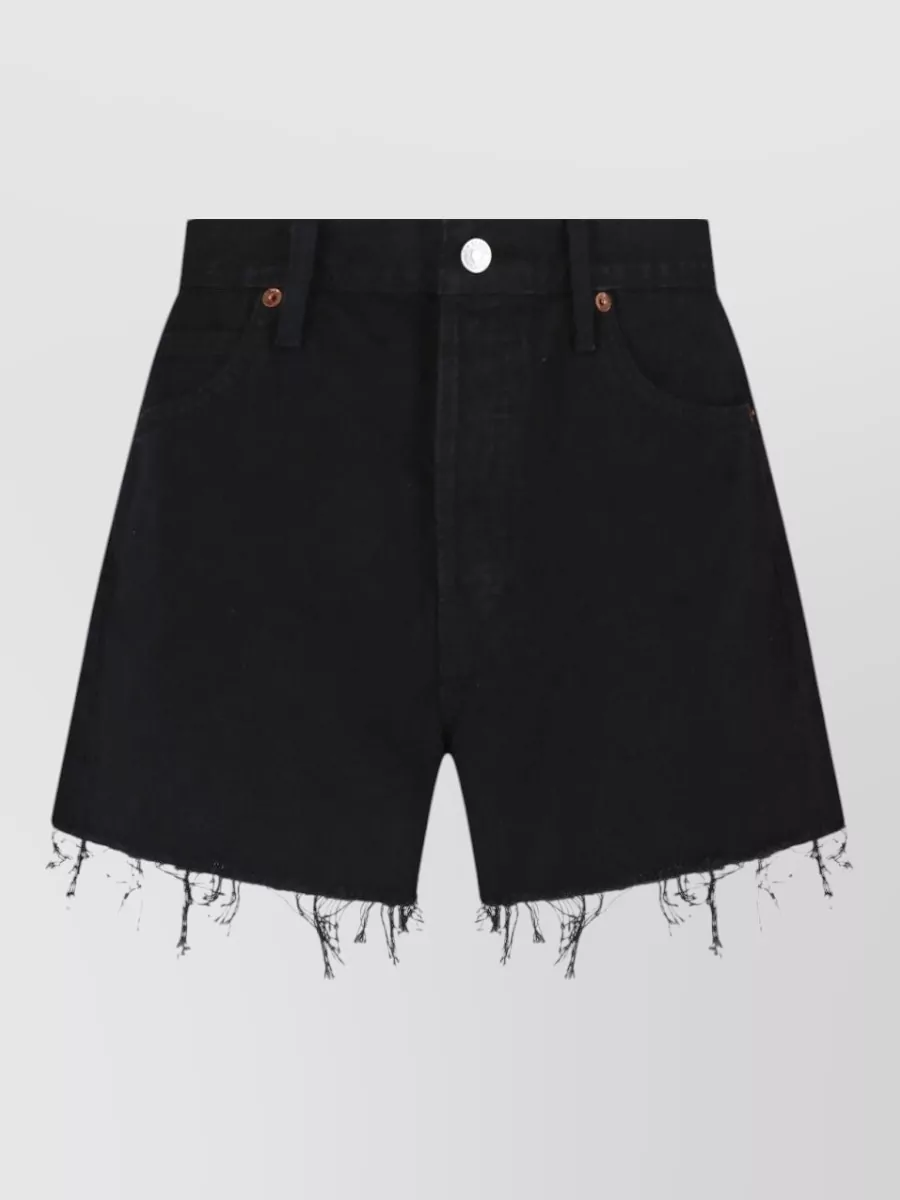 RE/DONE straight denim short shorts