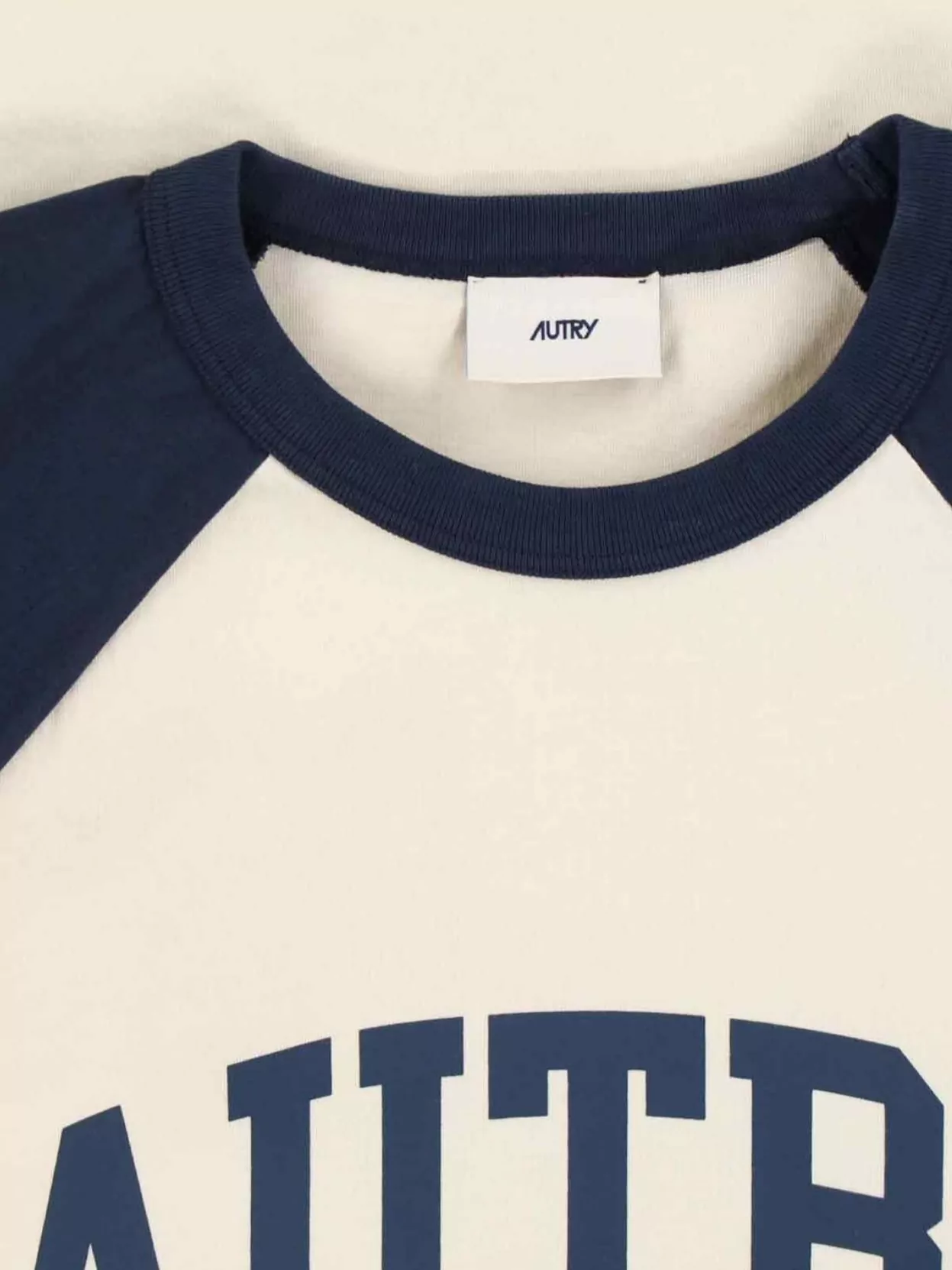 Autry Short Sleeves Raglan Crew Neck