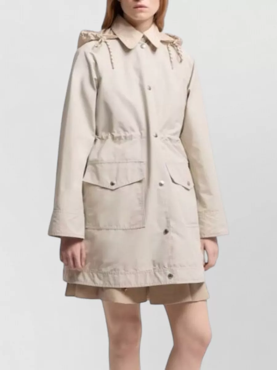 Moncler Hooded Parka Coat