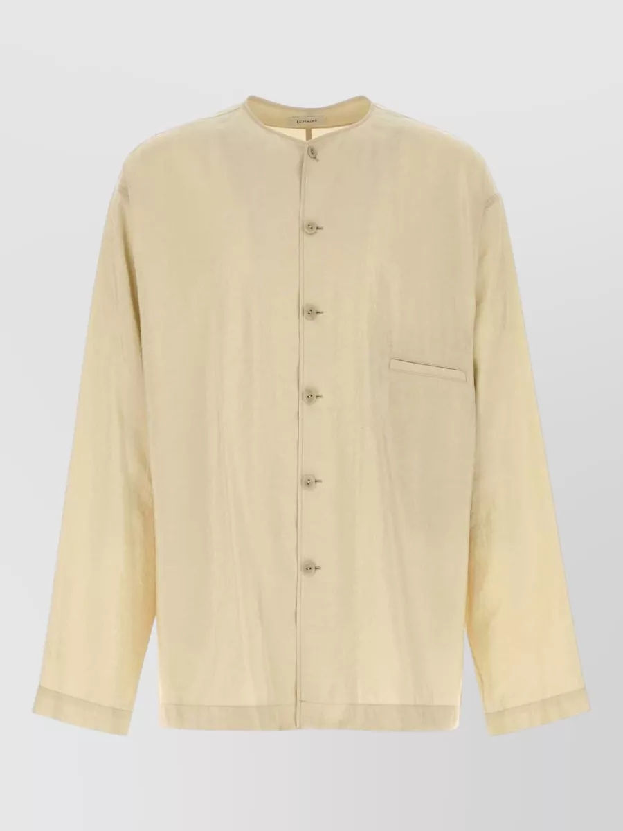 Lemaire Silk shirt jacket