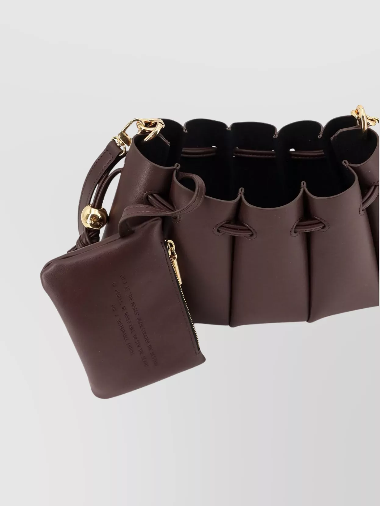 Themoiré Vegan Leather Crossbody Shoulder Bag