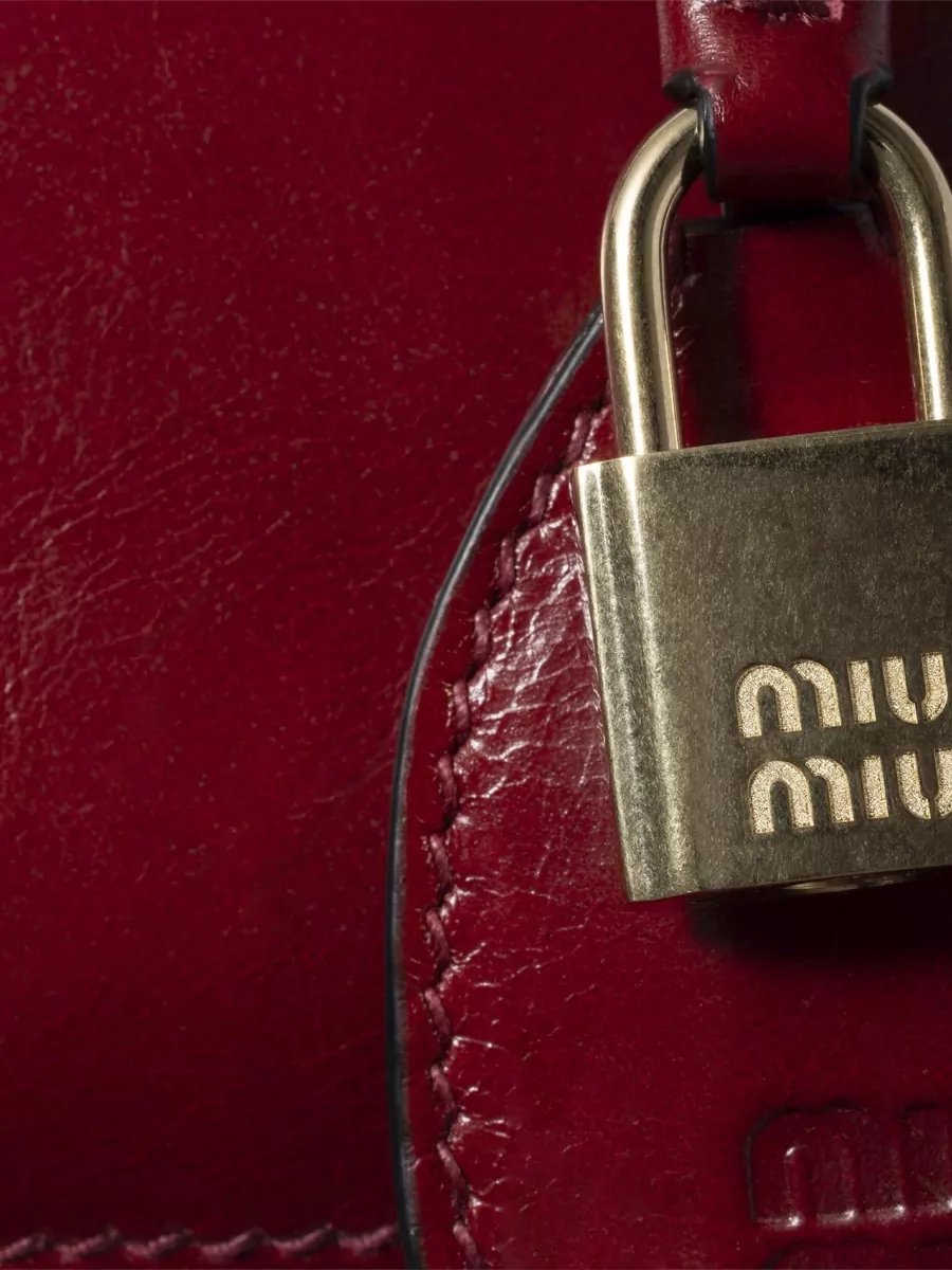 Miu Miu Vivant Calf Leather Mini Bag