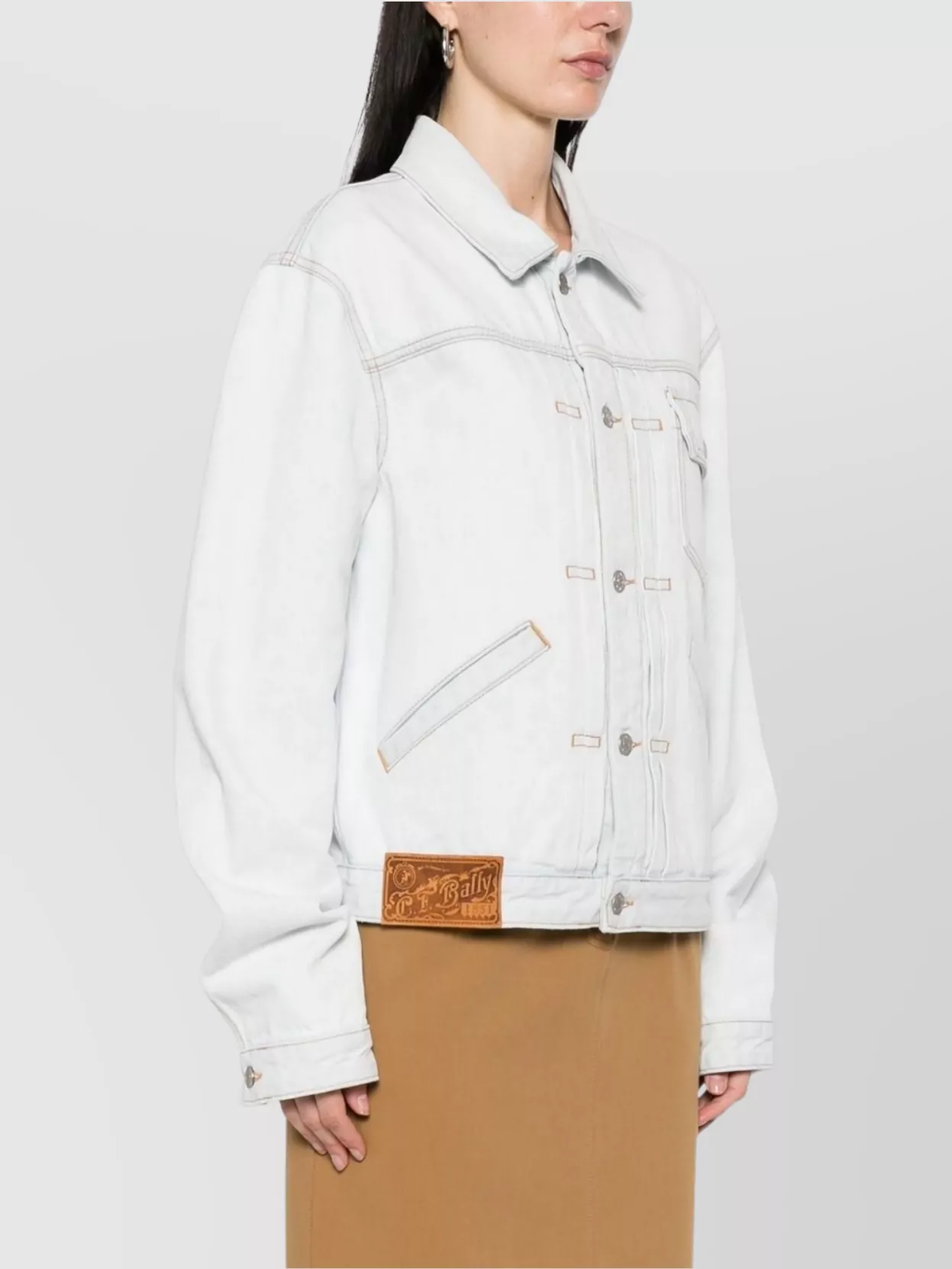 Bally Tailored Jacket Box-Pleat Detail