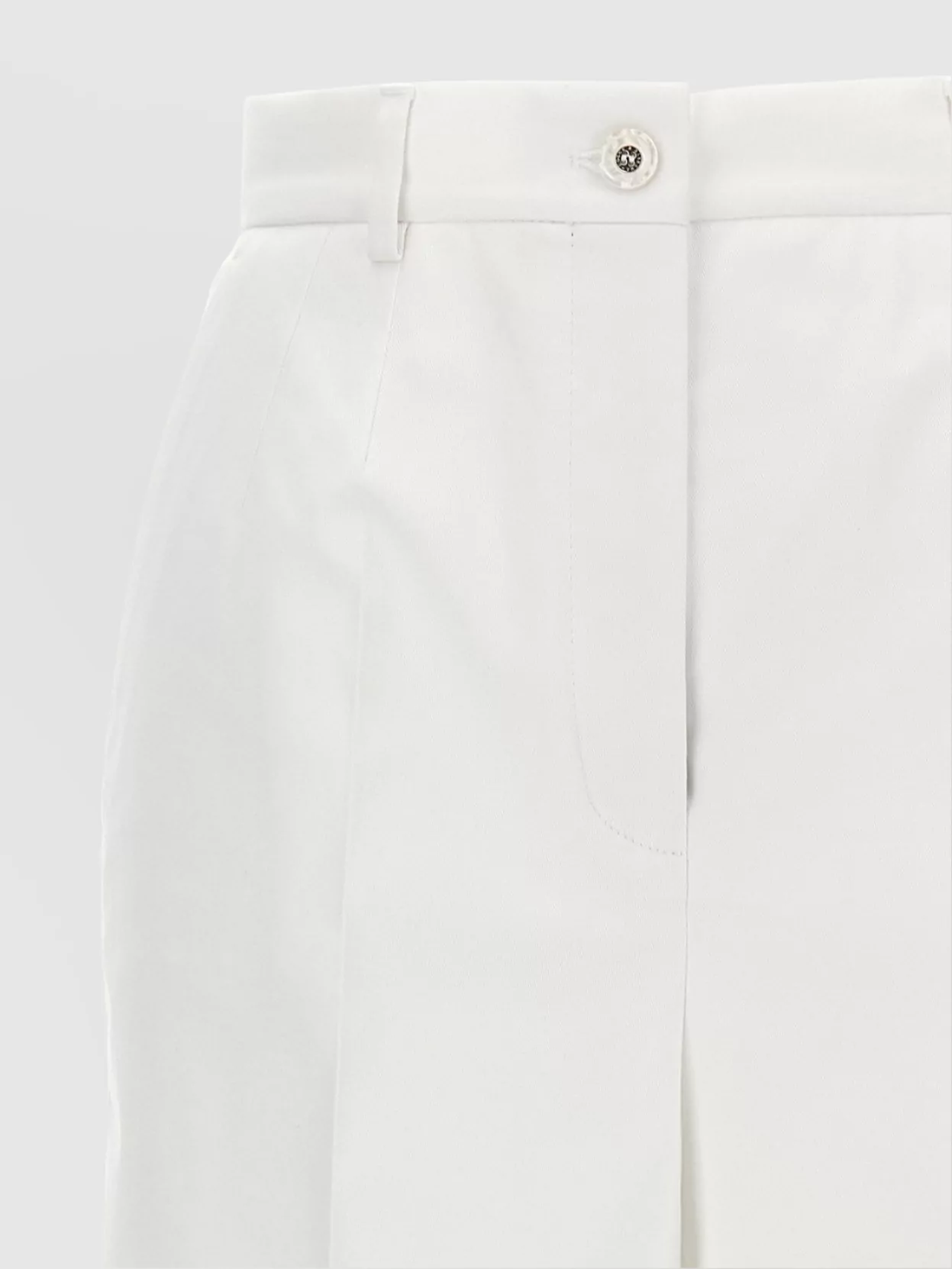 Dolce&Gabbana High Waist Cotton Pants