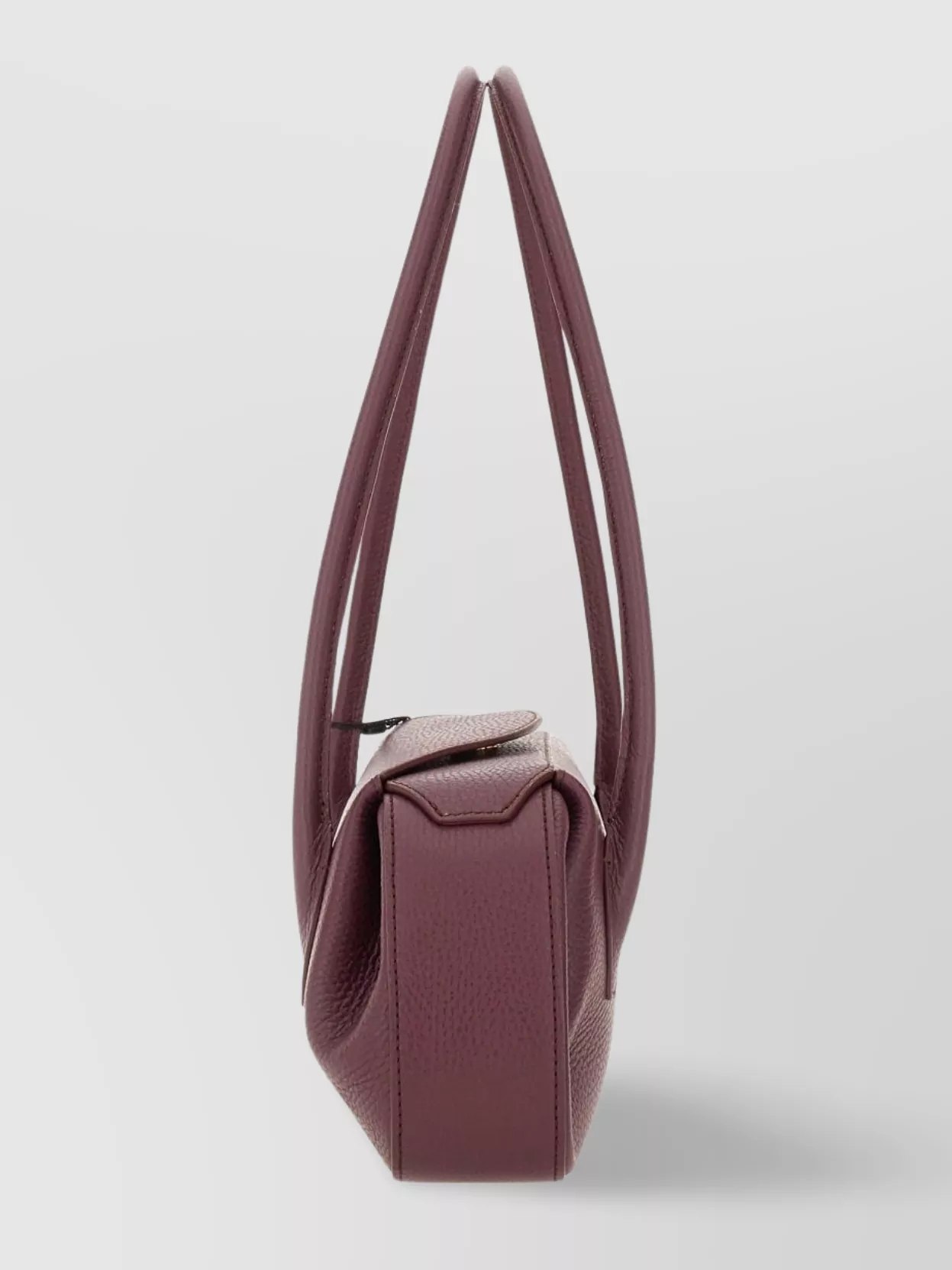 Yuzefi Double Handles Leather Shoulder Bag