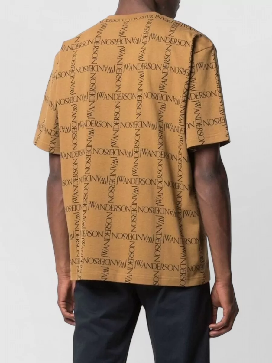 Jw Anderson Logo-Print Oversized T-Shirt