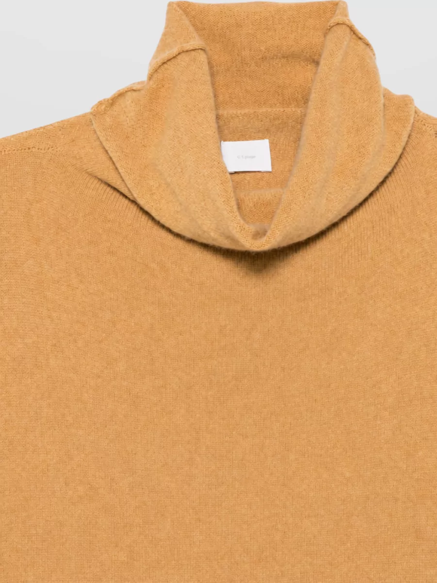 Ct Plage Cashmere Ribbed Turtleneck Sweater