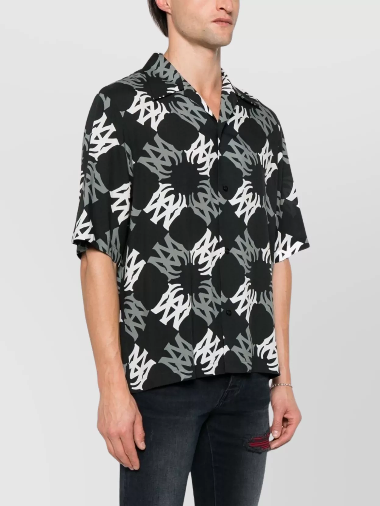 Amiri Quad Camp Collar Shirt
