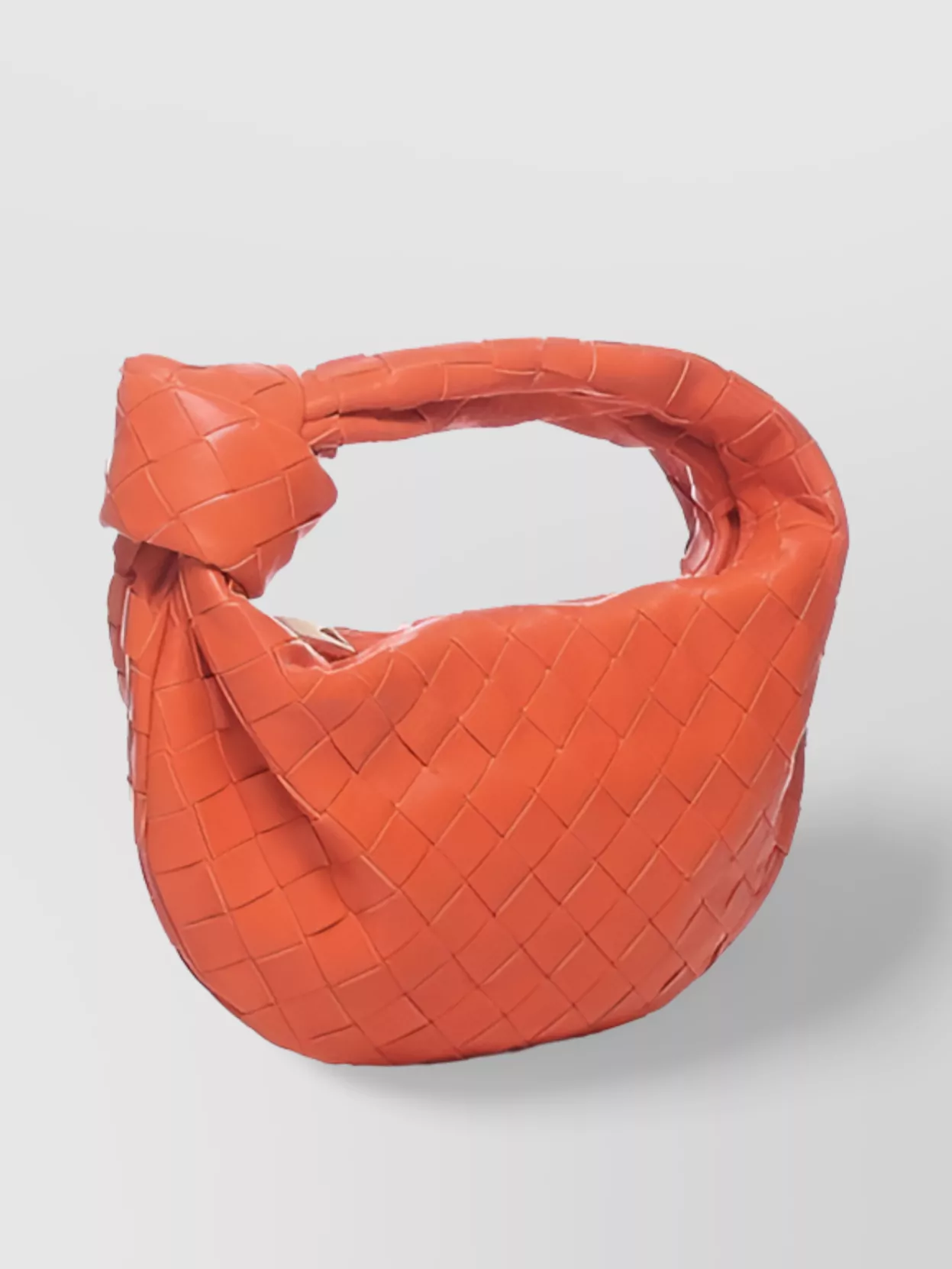 Bottega Veneta Mini Woven Intrecciato Handle Bag