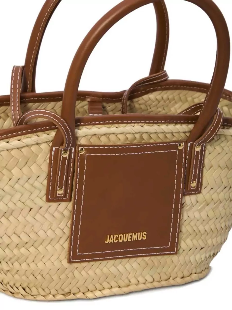 Jacquemus Small Raffia Tote Bag