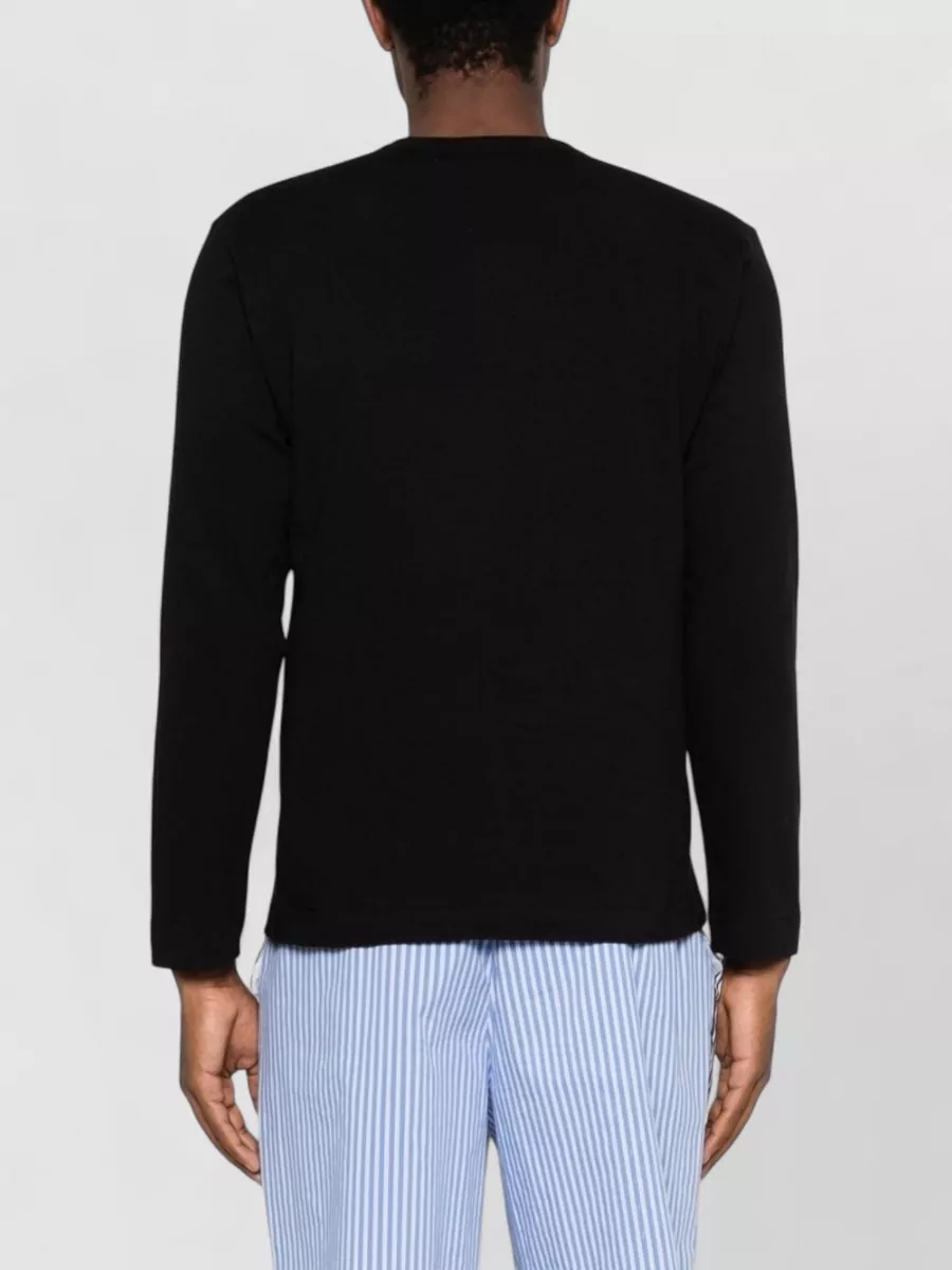 Comme Des Garçons Cotton Long-Sleeve Jumper
