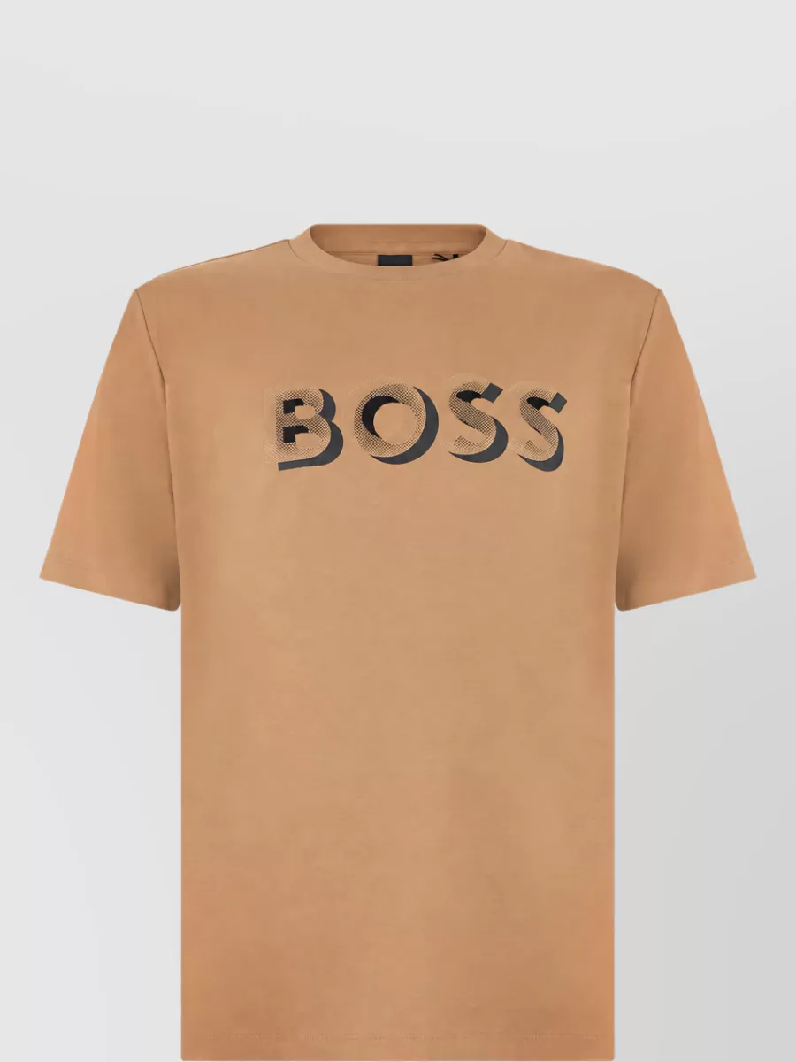 Boss cotton short-sleeve t-shirt