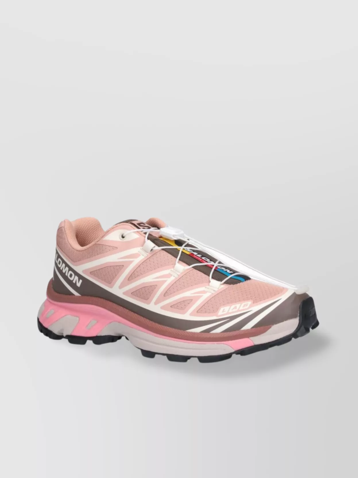 Salomon Low Top Sneakers With Mesh Upper And Rubber Outsole