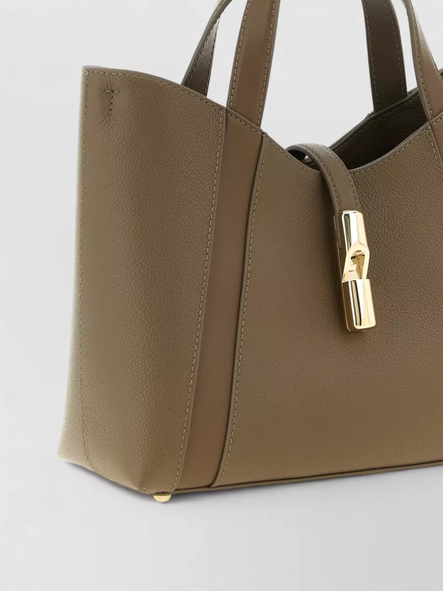 Furla Furla Goccia S Leather Shoulder Bag