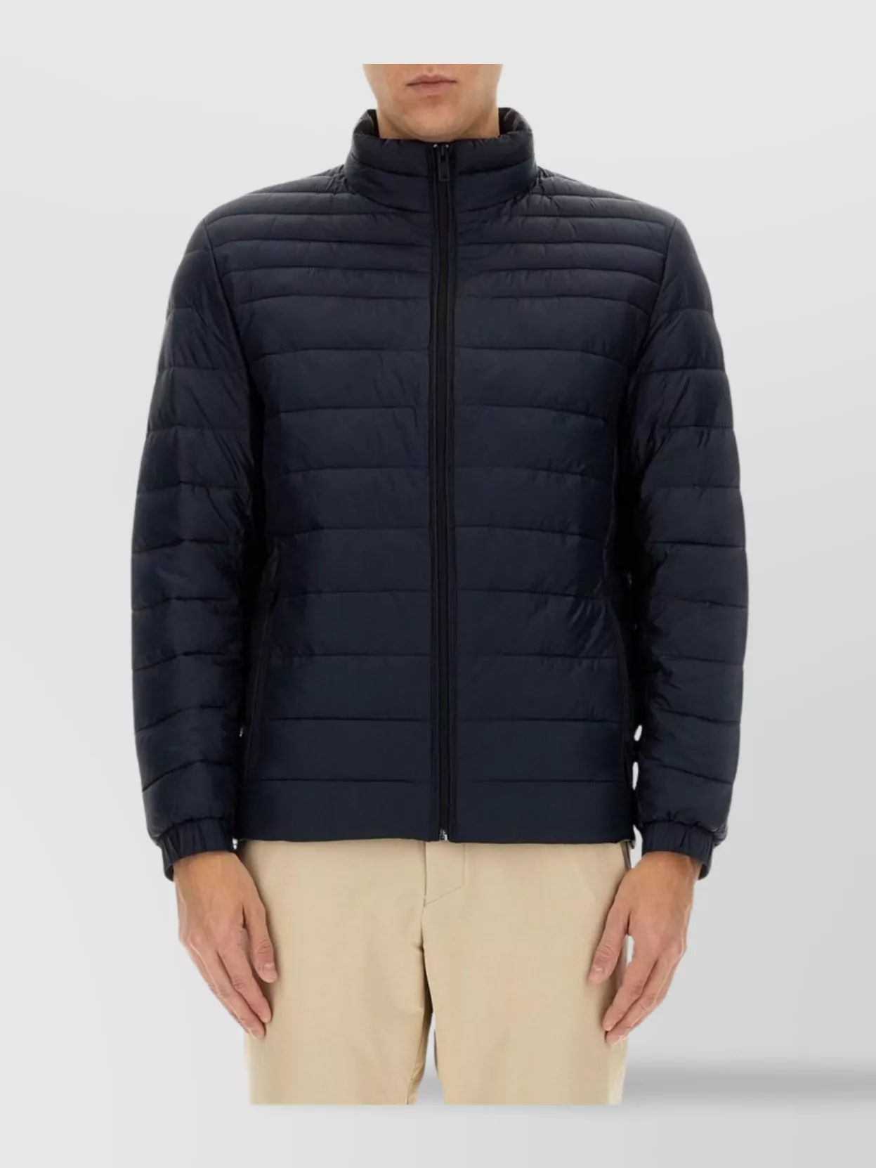 Boss Quilted Puffer Jacket Logo