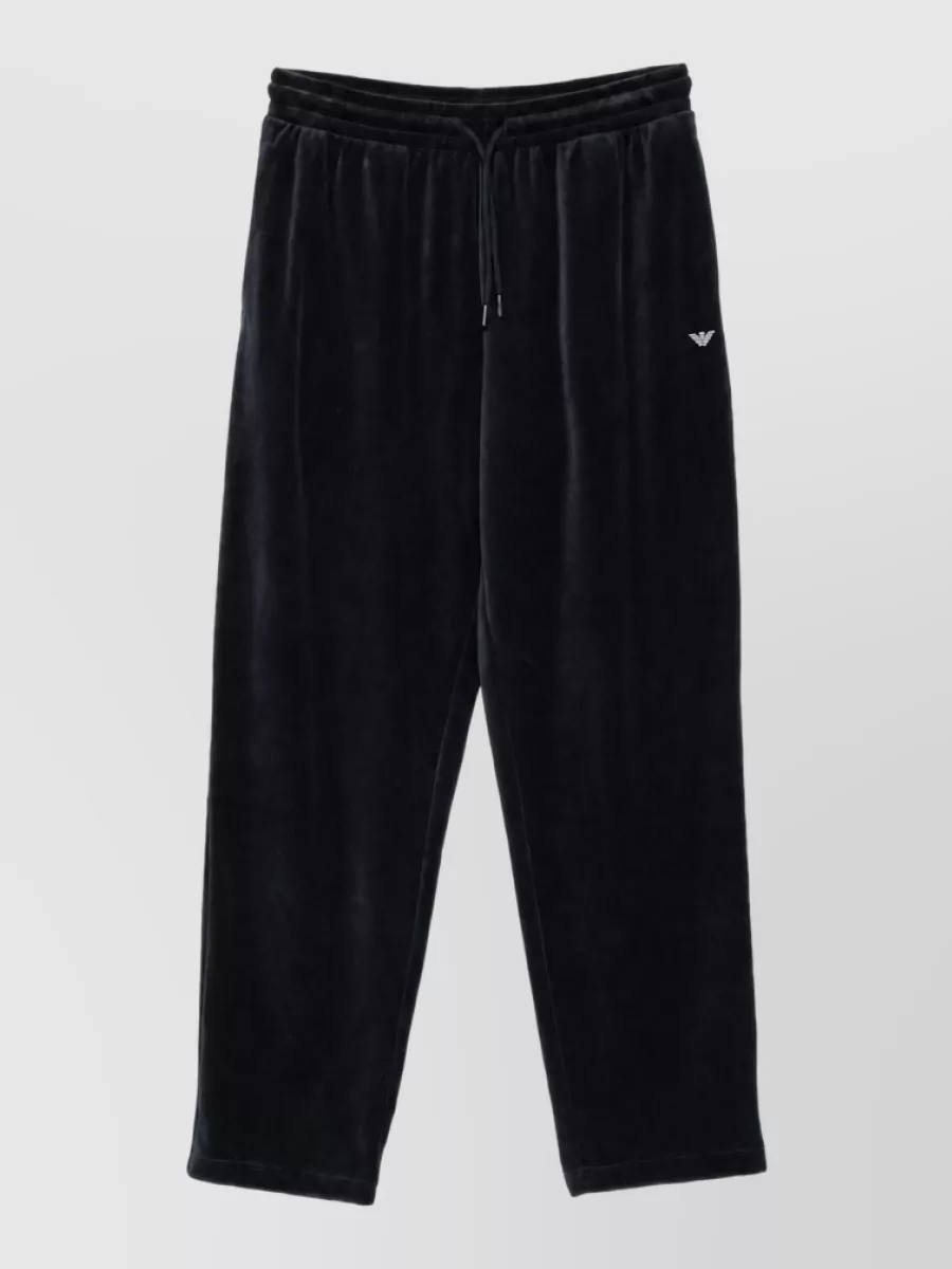 Emporio Armani Straight-Leg Loose-Fit Trousers