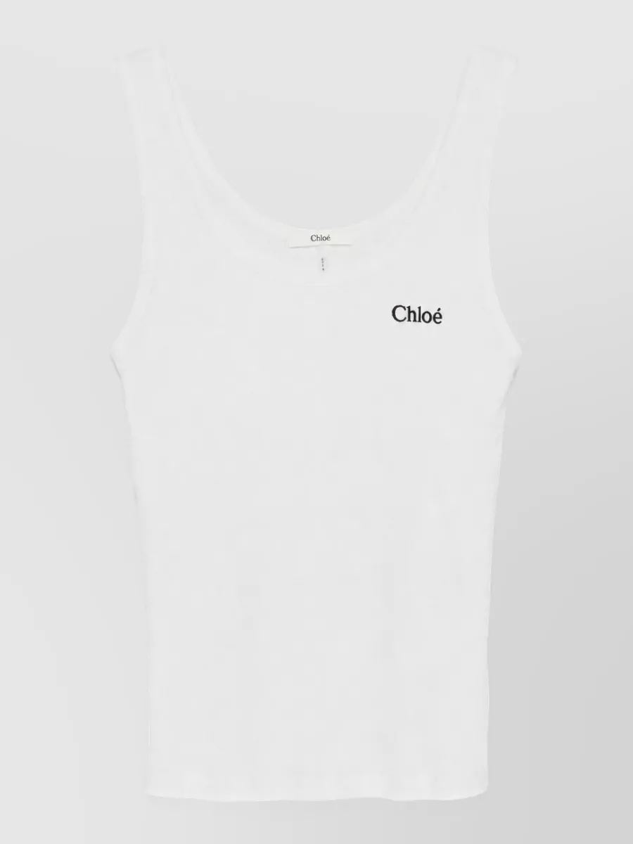 Chloé Ribbed tank top