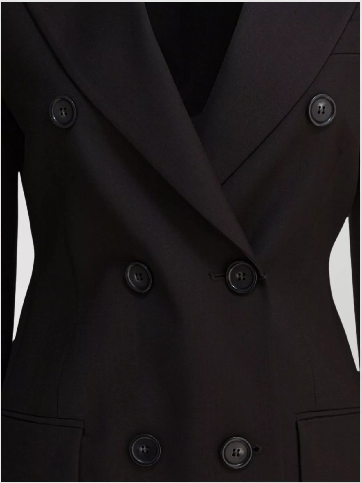 Sportmax Tailored Double-Breasted Jackets Button Detailing